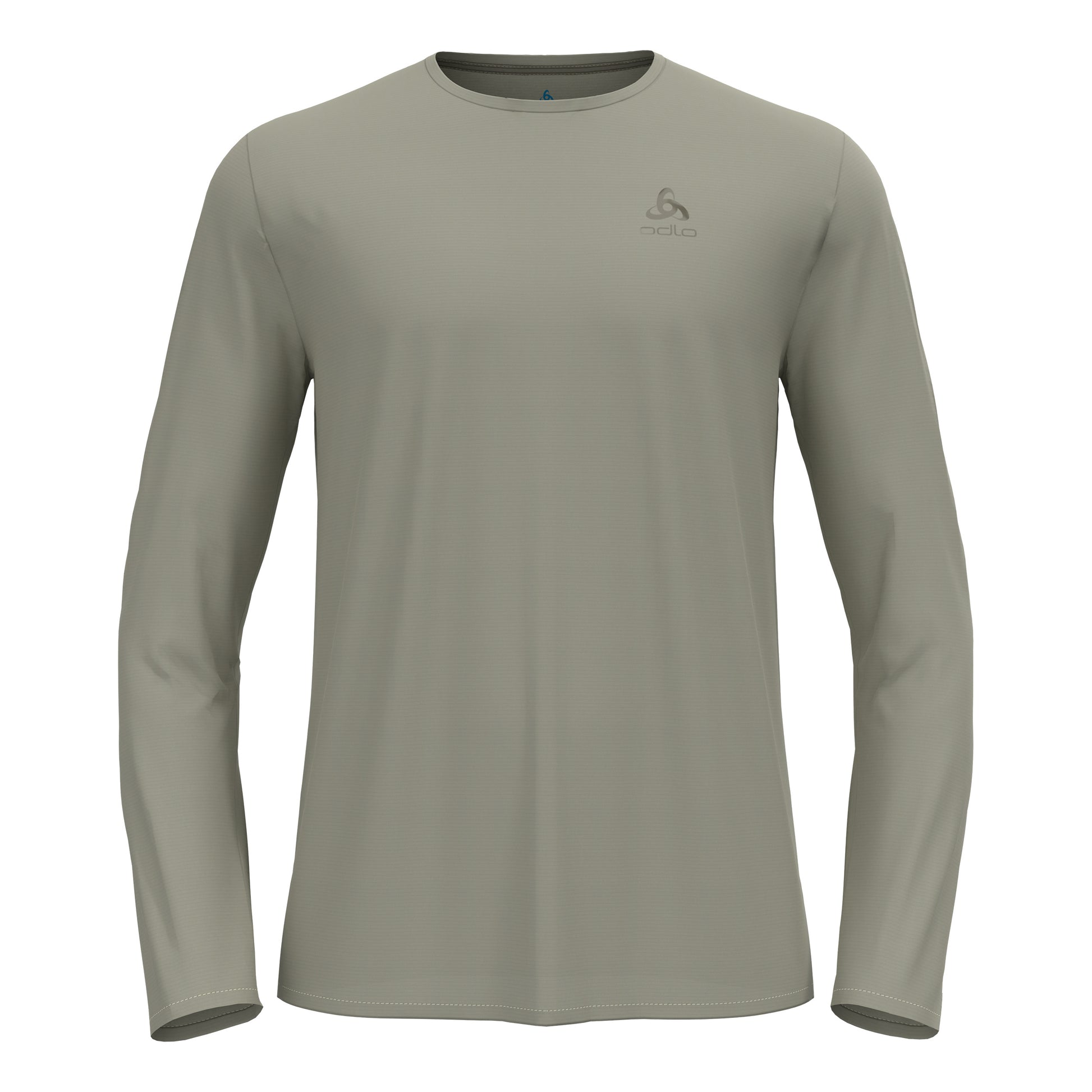 Odlo Zeroweight Chill-Tec Hardloopshirt Heren-kaki