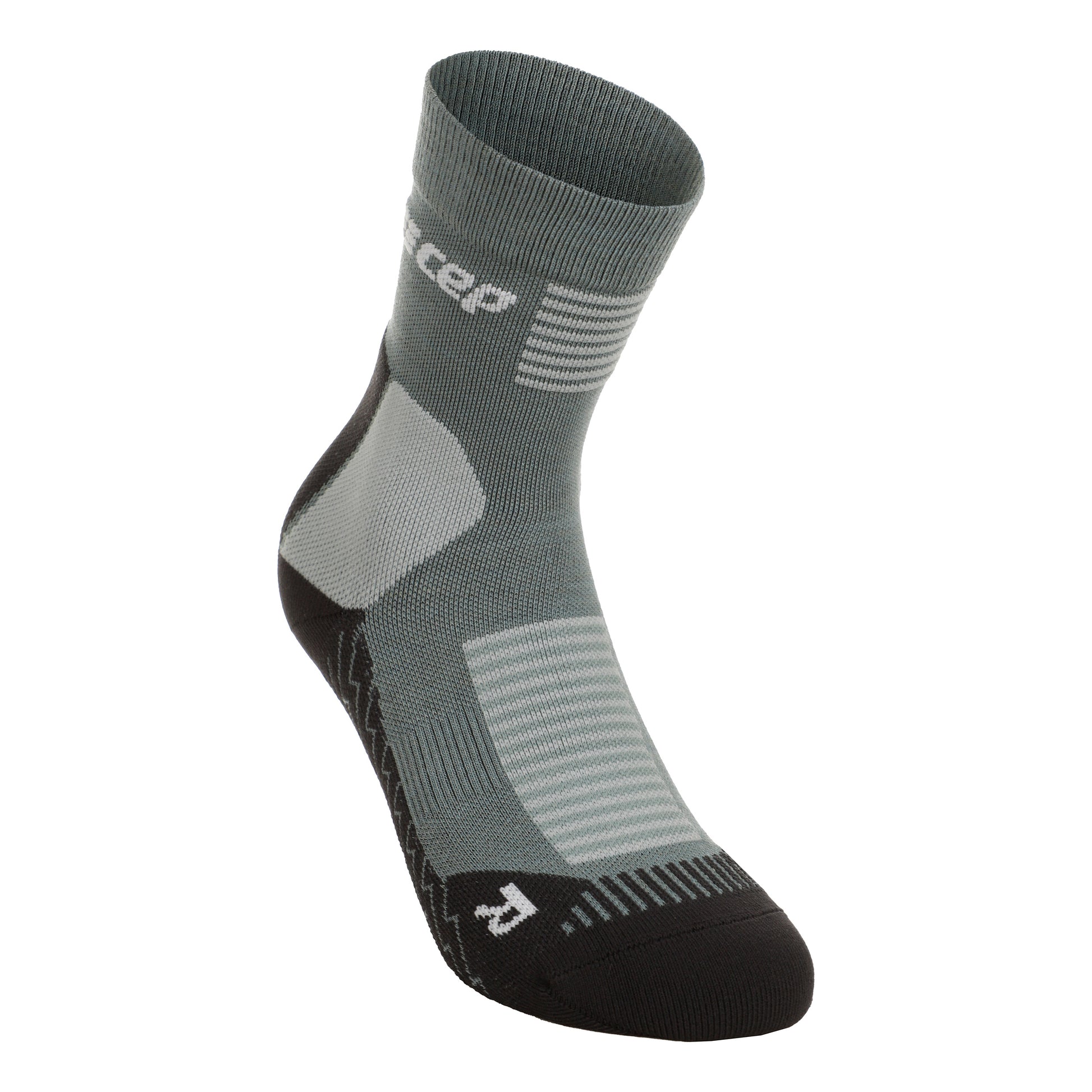 CEP Cold Weather Mid Cut V2 Compressie-sokken Dames - blaugrau, grijs