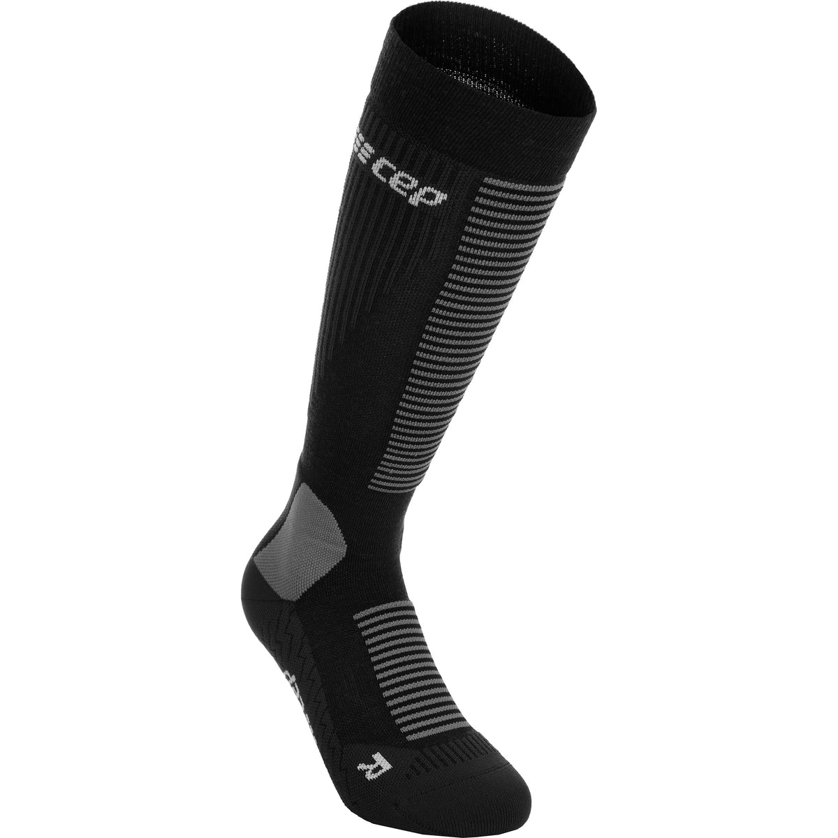 CEP Cold Weather Tall V2 Compressie-sokken Dames-Zwart