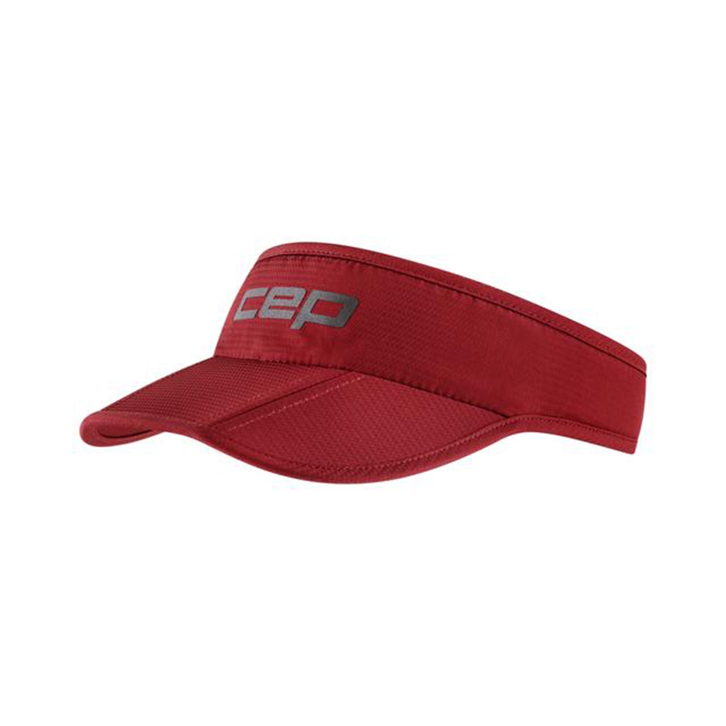 CEP Core Foldable Visor Unisex - donkerrood,