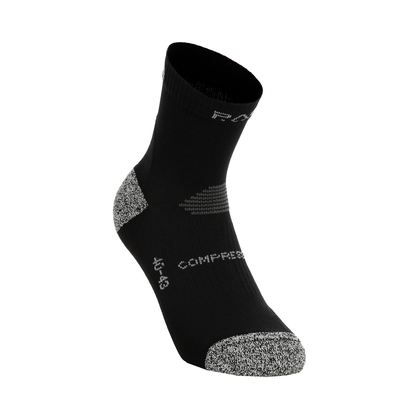 P.A.C. RN 6.2 Reflective Pro Mid Compression Compressie-sokken Heren-Zwart
