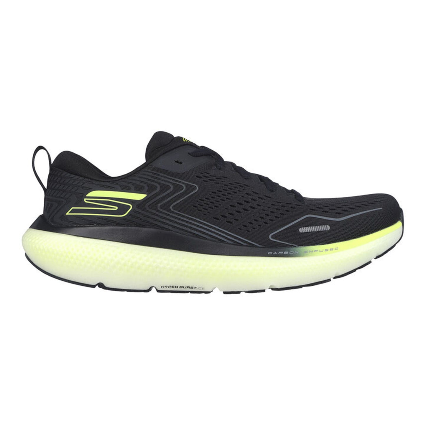 Skechers Go Run Ride 11 Neutrale schoen Heren - zwart,