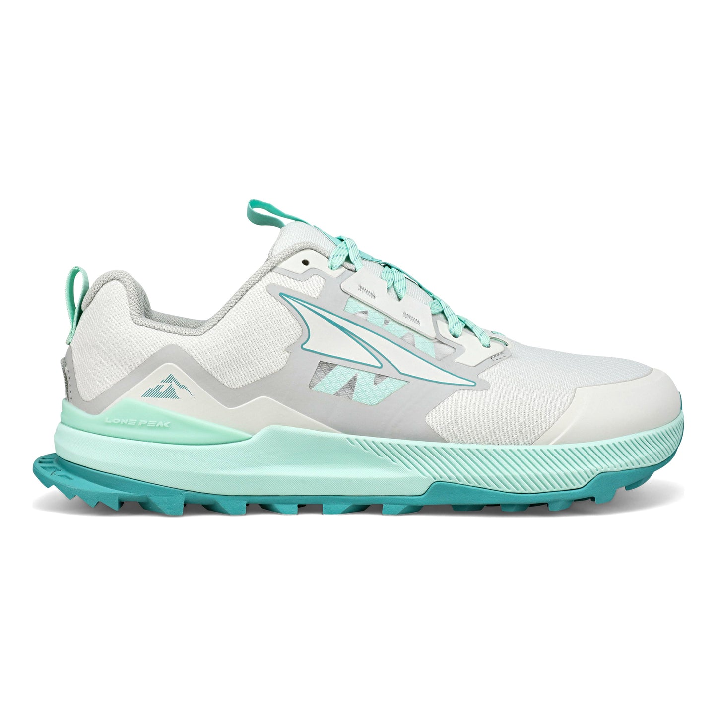 Altra Lone Peak 7 Trailschoen Dames - grijs, lichtgroen