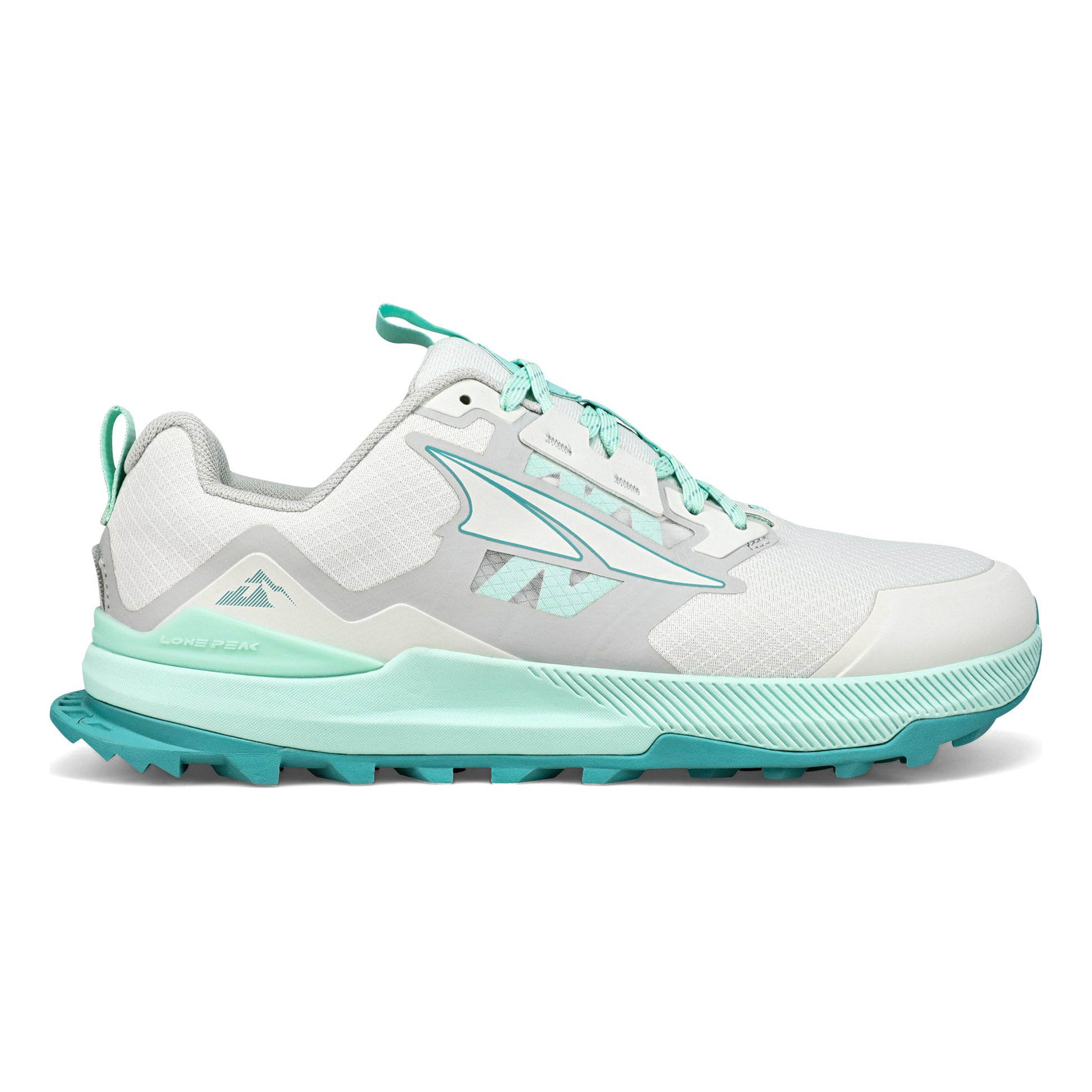 Altra Lone Peak 7 Trailschoen Dames - grijs, lichtgroen