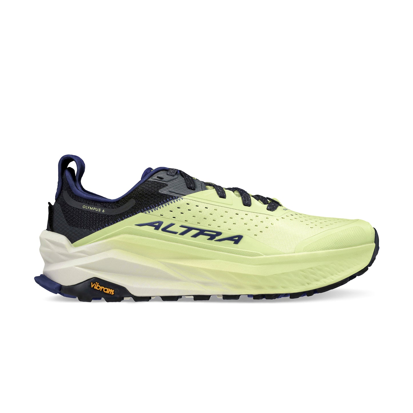 Altra Olympus 6 Trailschoen Heren - zwart, groen