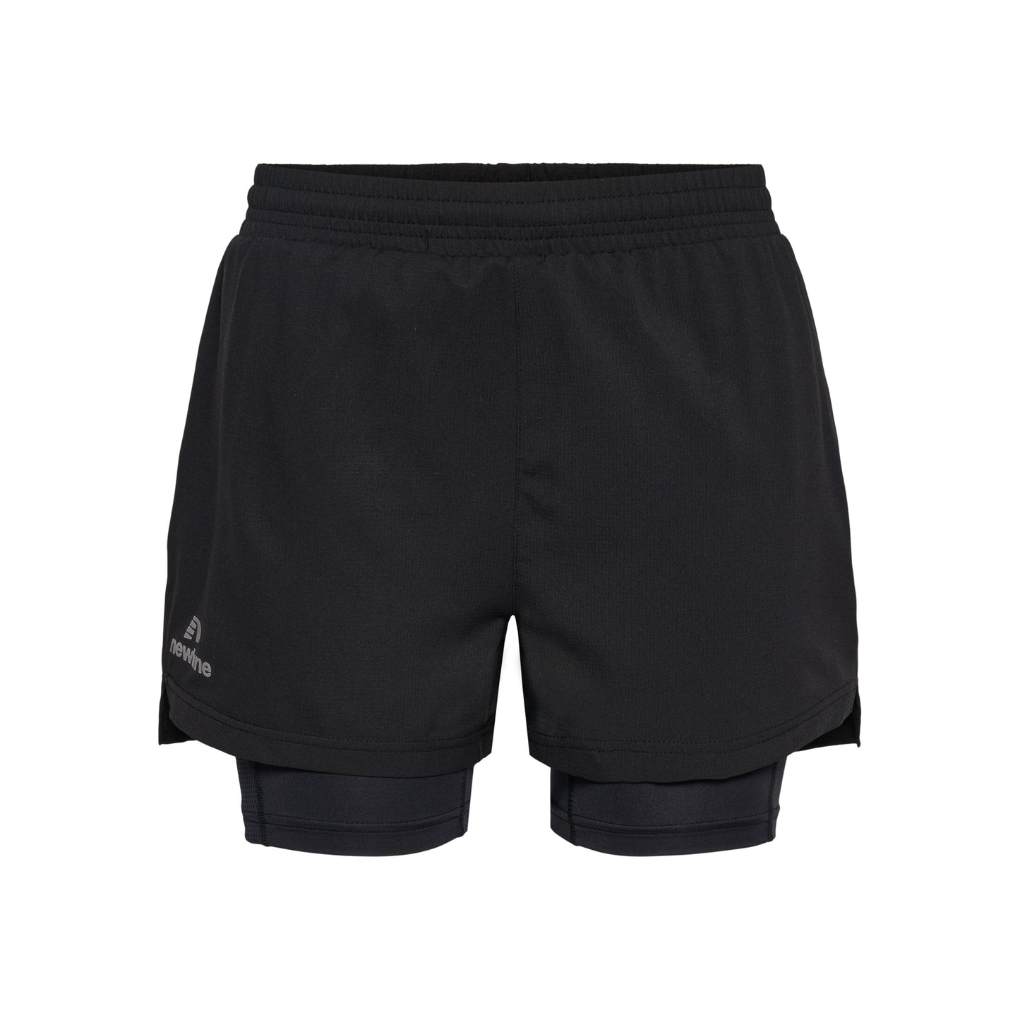 Newline Dallas 2in1 Shorts Dames - zwart,