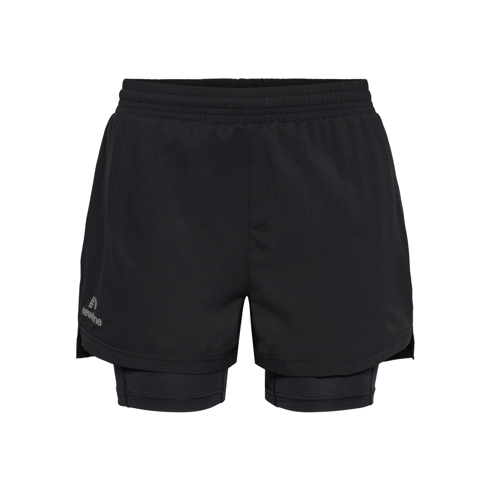 Newline Dallas 2in1 Shorts Dames - zwart,