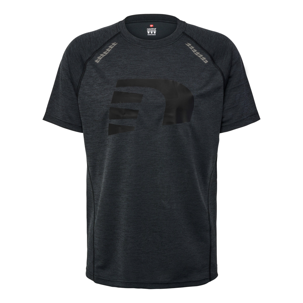 Newline Orlando T-Shirt Hardloopshirt Heren-Zwart