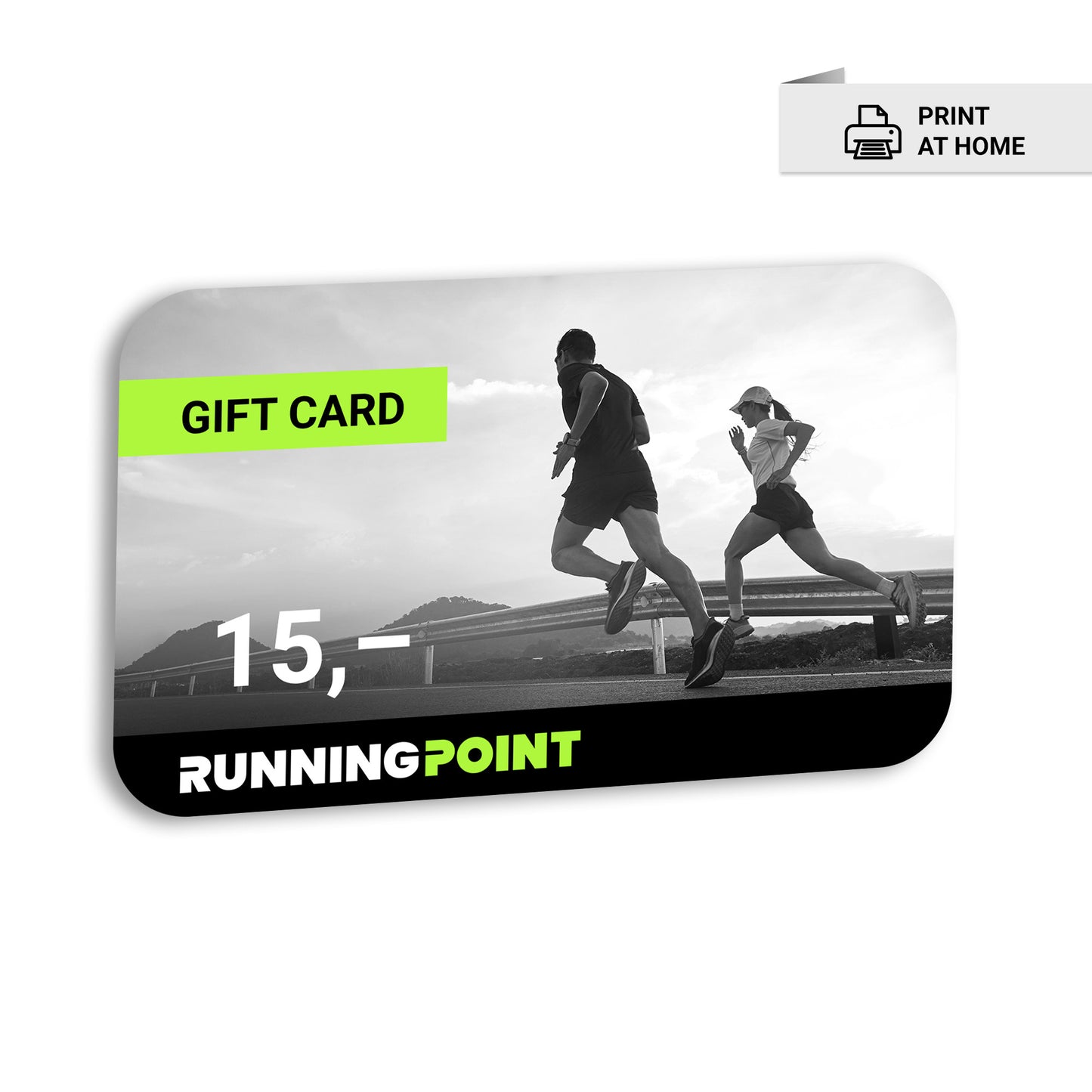 Running Point 15 Euro Tegoedbon