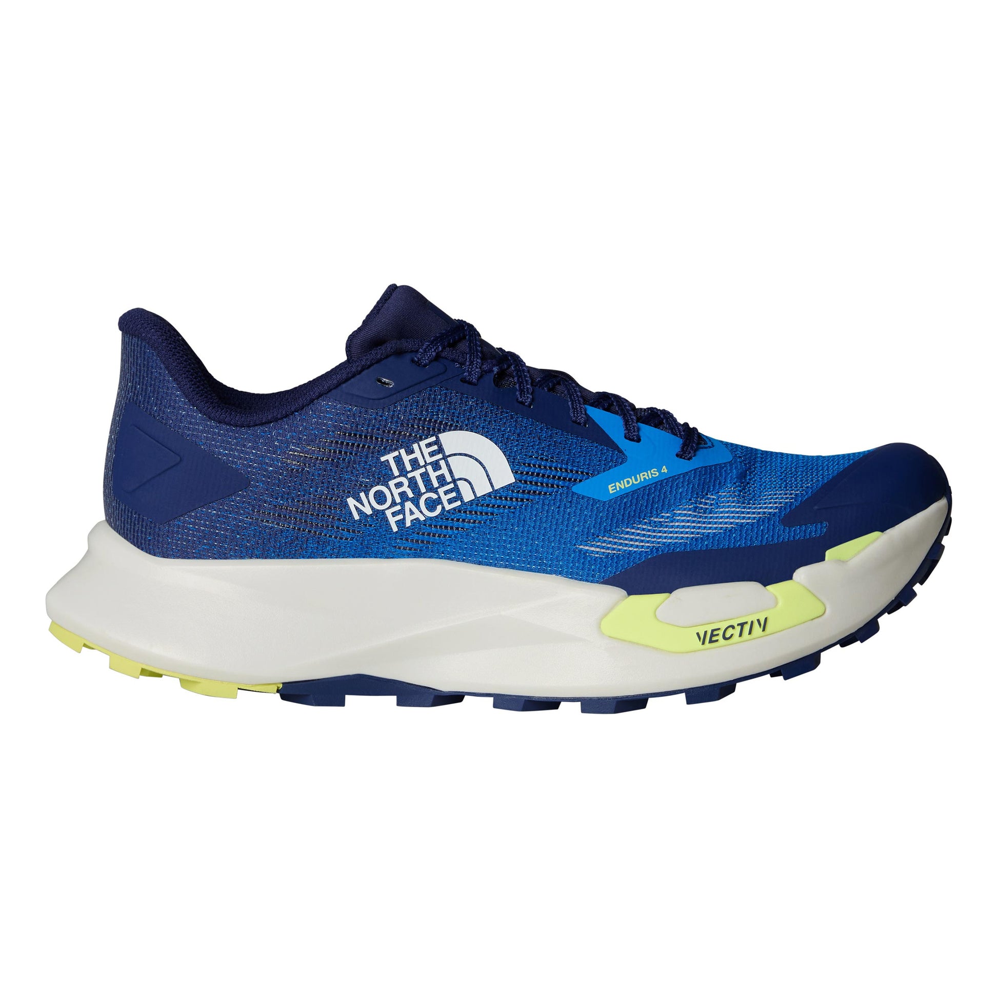 The North Face Vectiv Enduris 4 Trailschoen Heren - blauw, geel