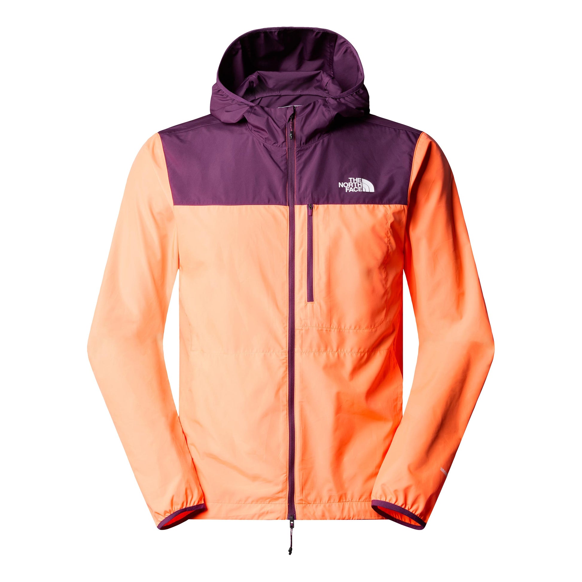 The North Face Higher Run Wind Hardloopjas Heren - oranje, paars