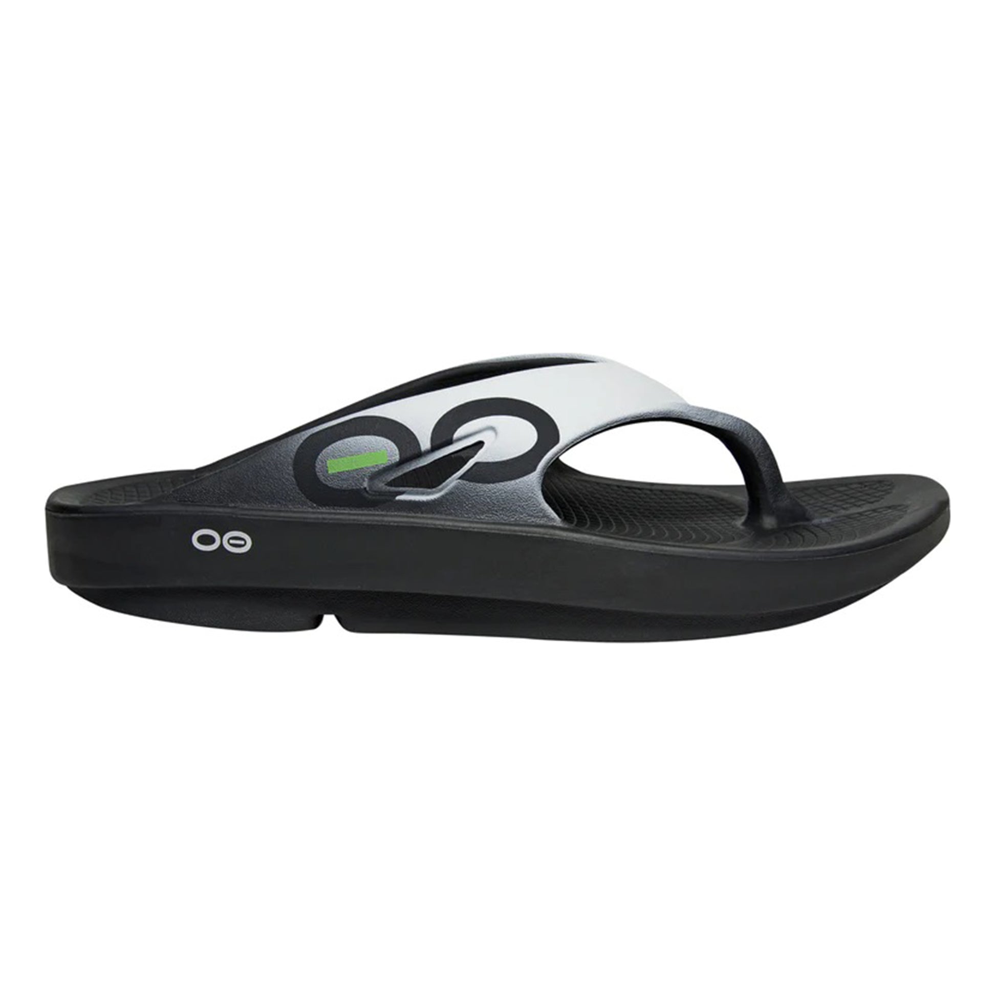 OOFOS Ooriginal Sport Herstelschoenen Unisex - zwart, lichtgrijs