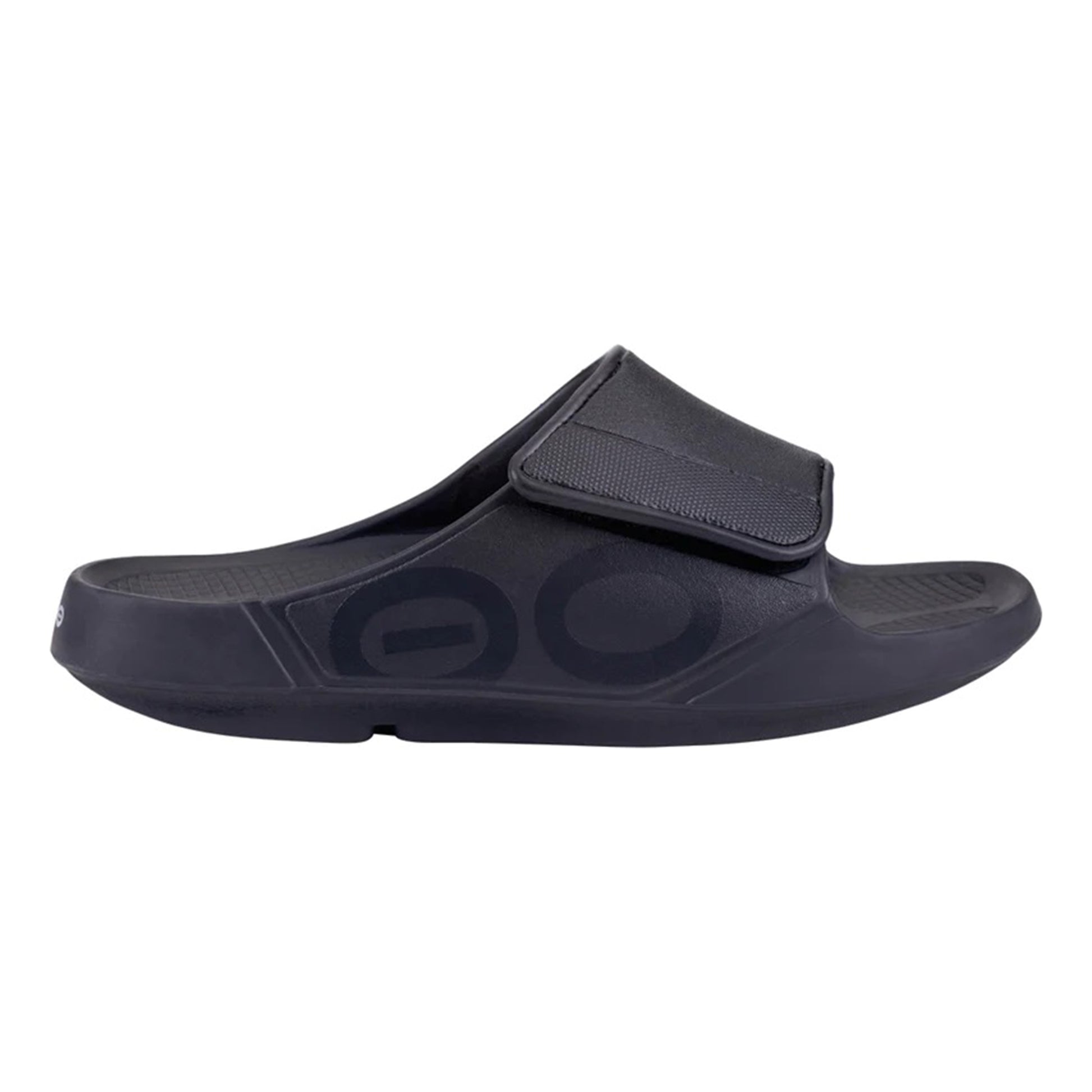 OOFOS OOahh Sport Flex Herstelschoenen Unisex - zwart mat