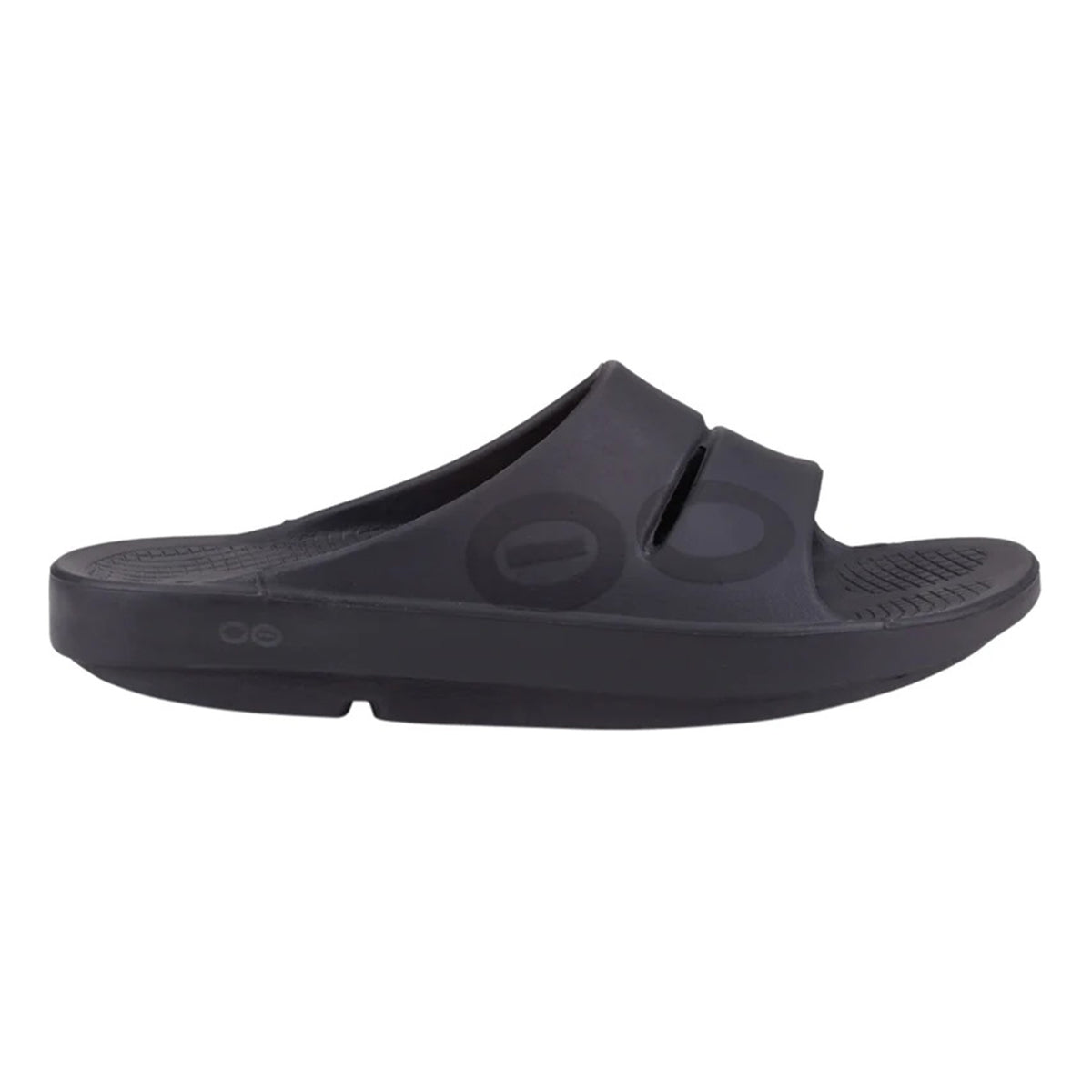OOFOS Ooahh Sport Herstelschoenen Unisex - zwart mat