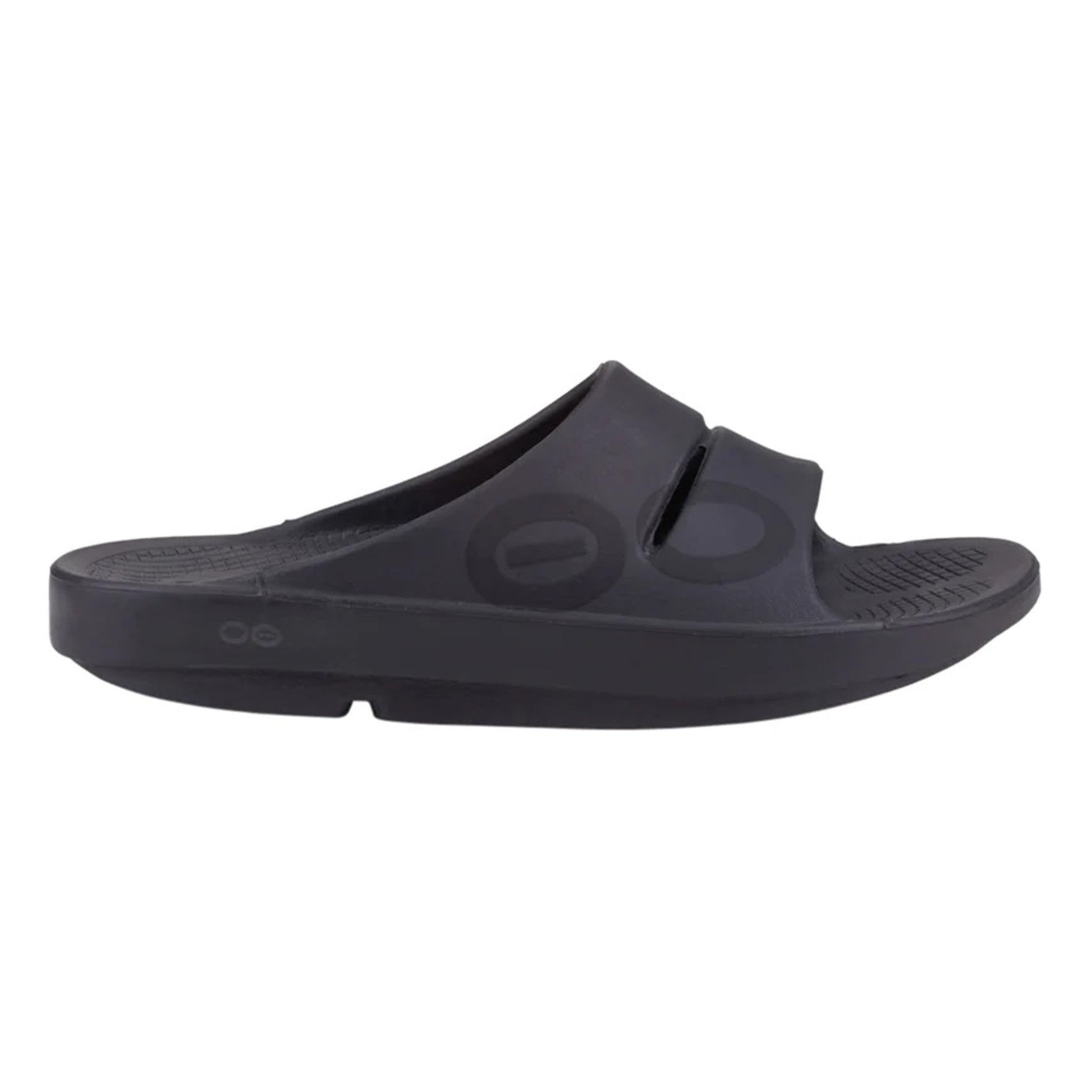 OOFOS Ooahh Sport Herstelschoenen Unisex - zwart mat