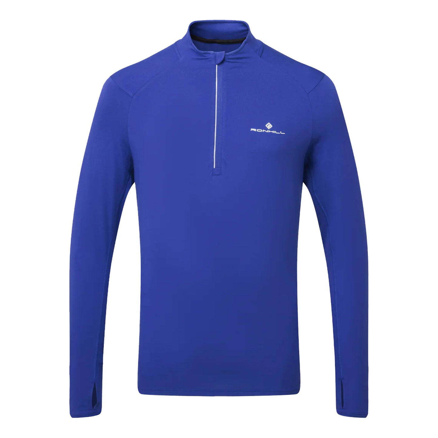 Ronhill Core Thermal 1/2 Zip Hardloopshirt Heren-Blauw