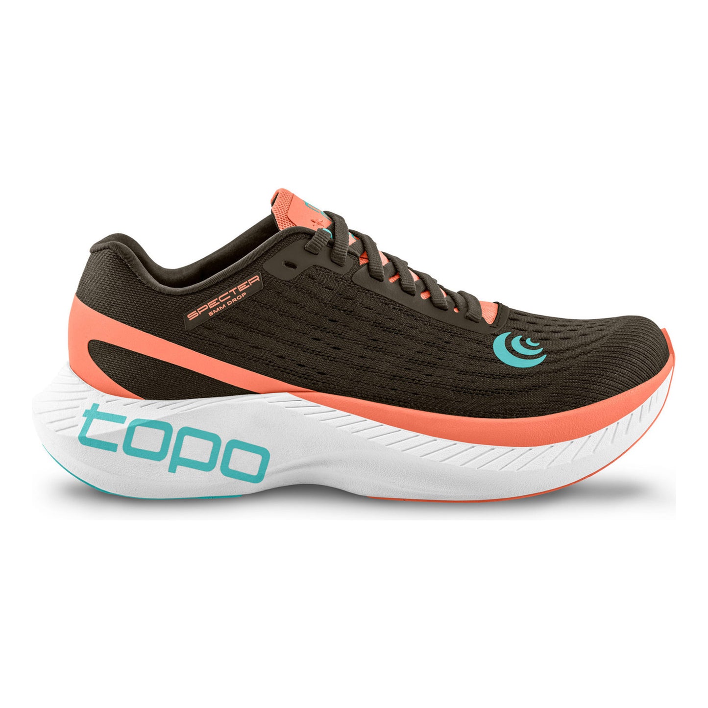TOPO ATHLETIC Specter Wedstrijdschoen Dames-Zwart,Beige