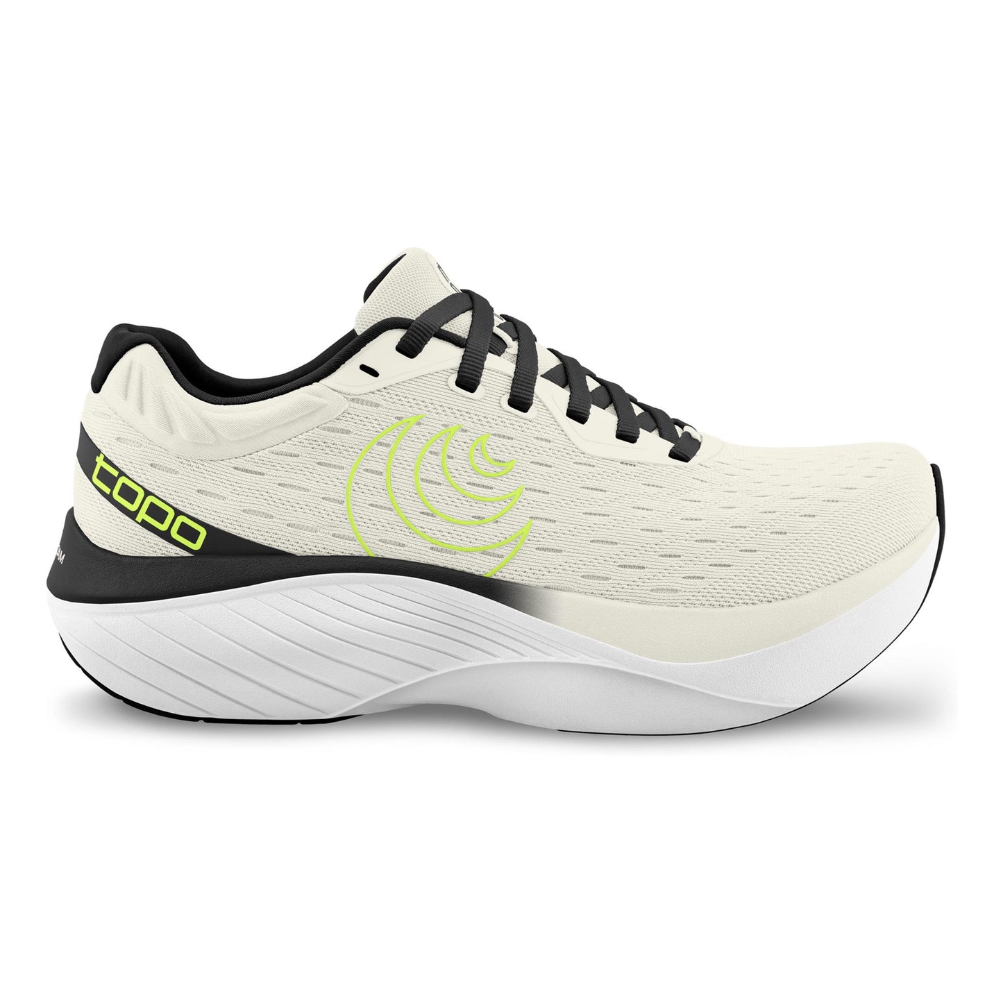TOPO ATHLETIC Atmos Neutrale Schoen Heren-Crème,Zwart