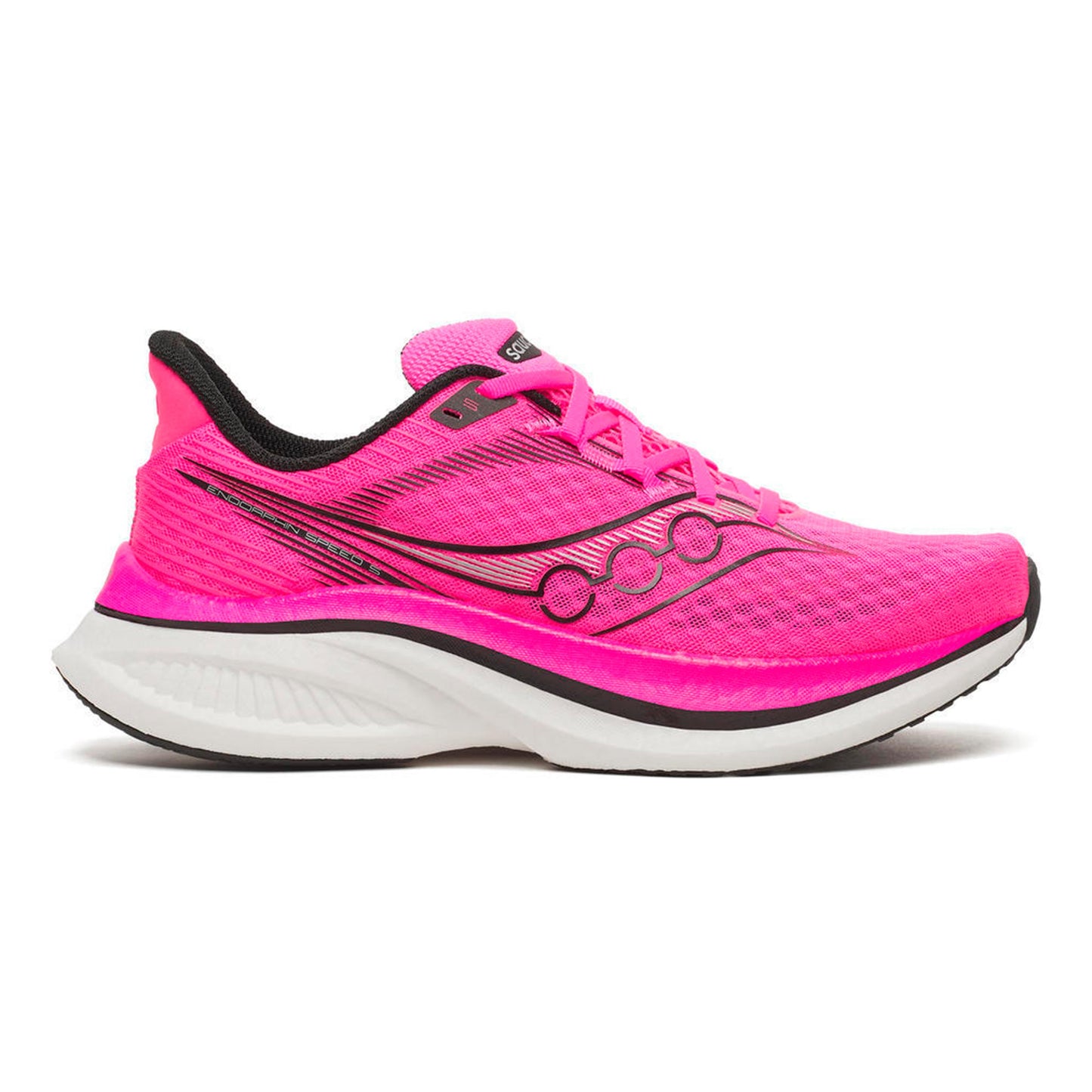 Saucony Endorphin Speed 5 Wedstrijdschoen Heren-pink, zwart