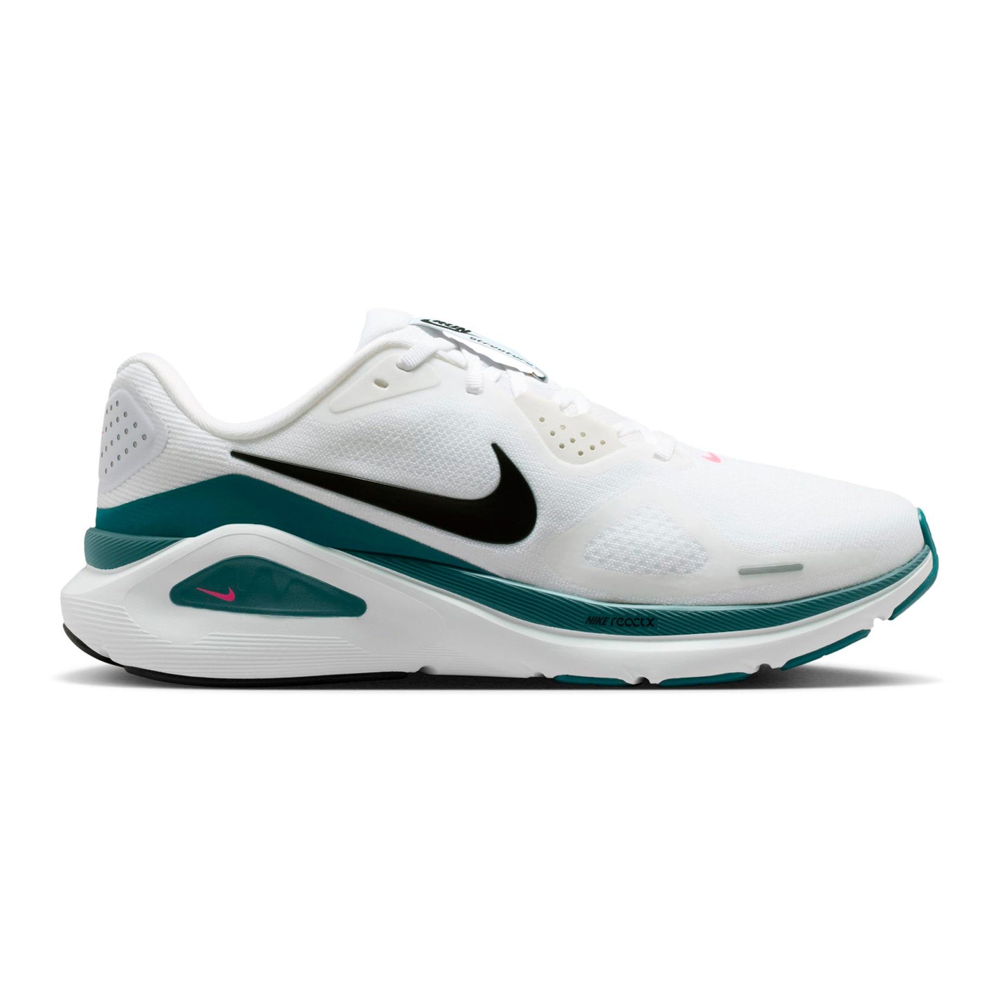 Nike Structure 26 Stabiliteitsschoen Heren - wit, groen