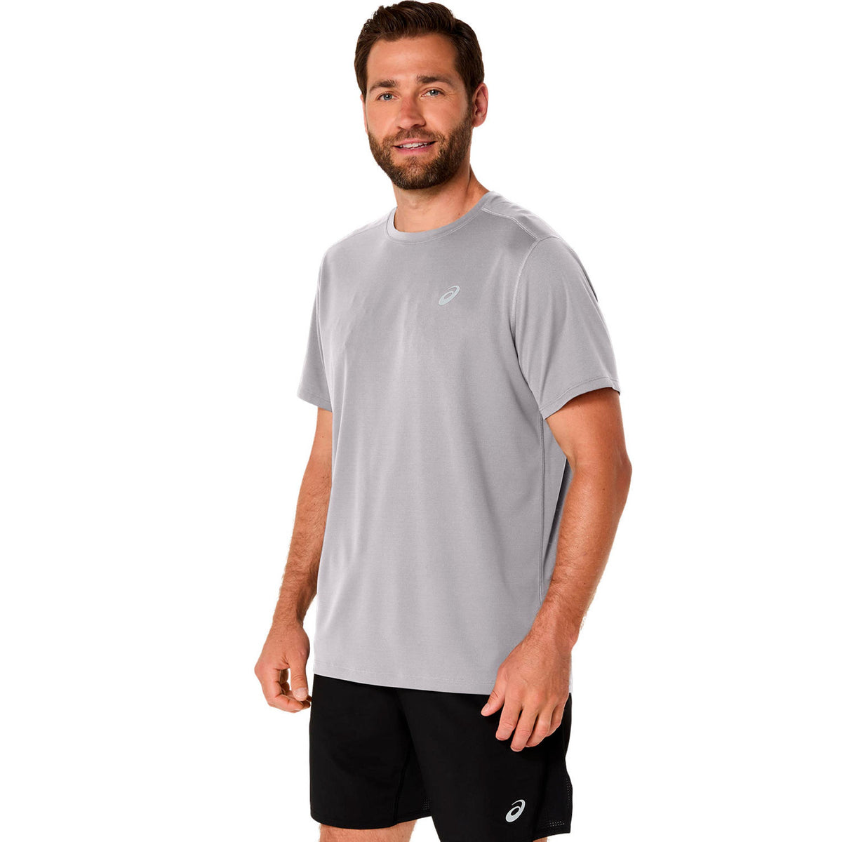 ASICS Core  Hardloopshirt Heren - lichtgrijs
