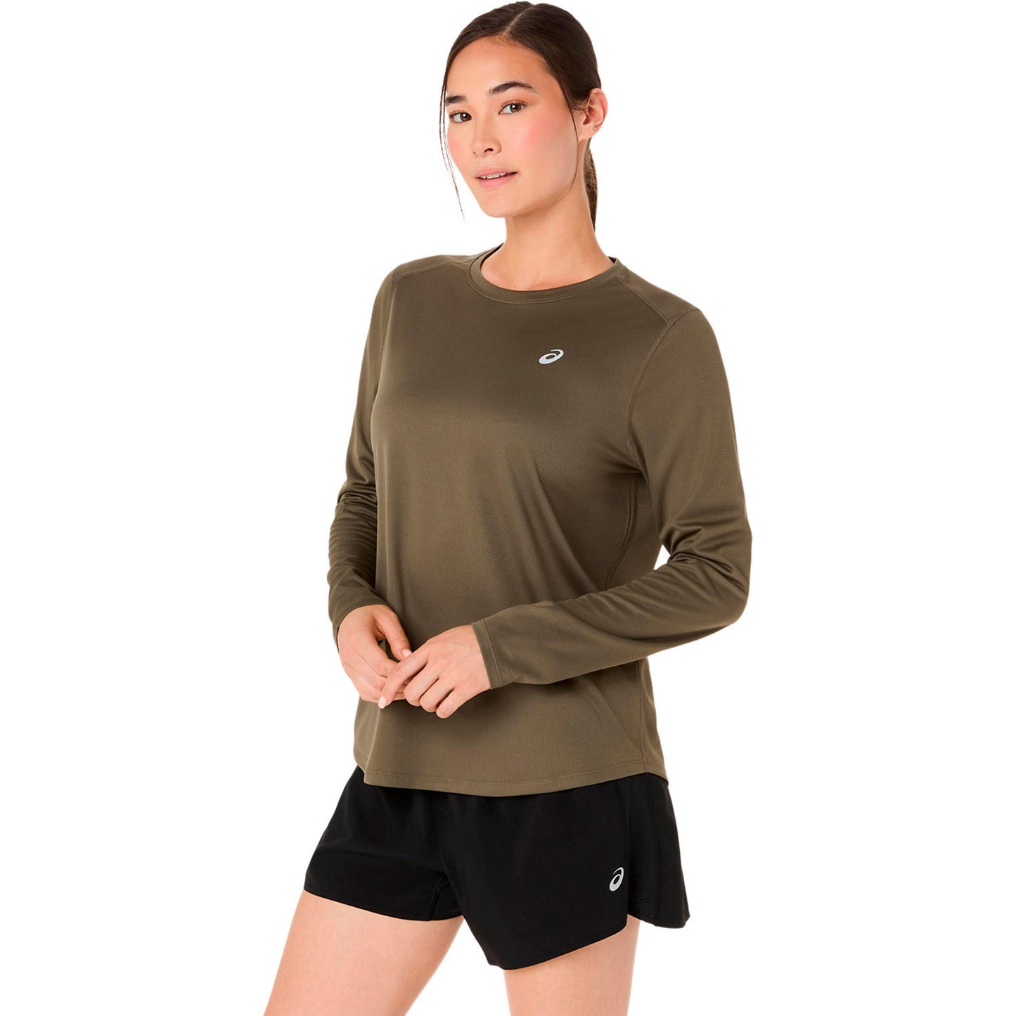 ASICS Core  Hardloopshirt Dames - groen