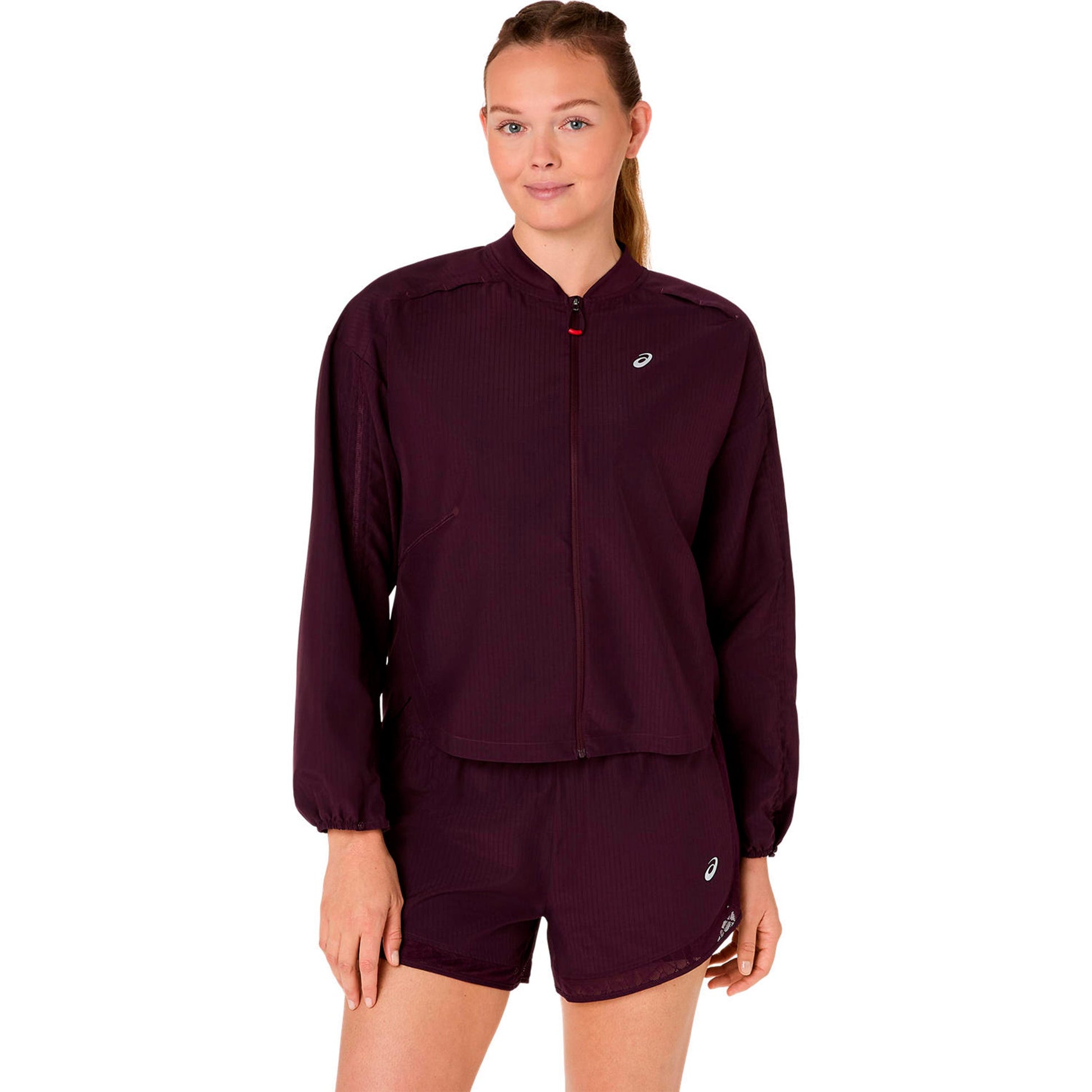 ASICS Nagino Adjustable  Hardloopjas Dames - wijnrood