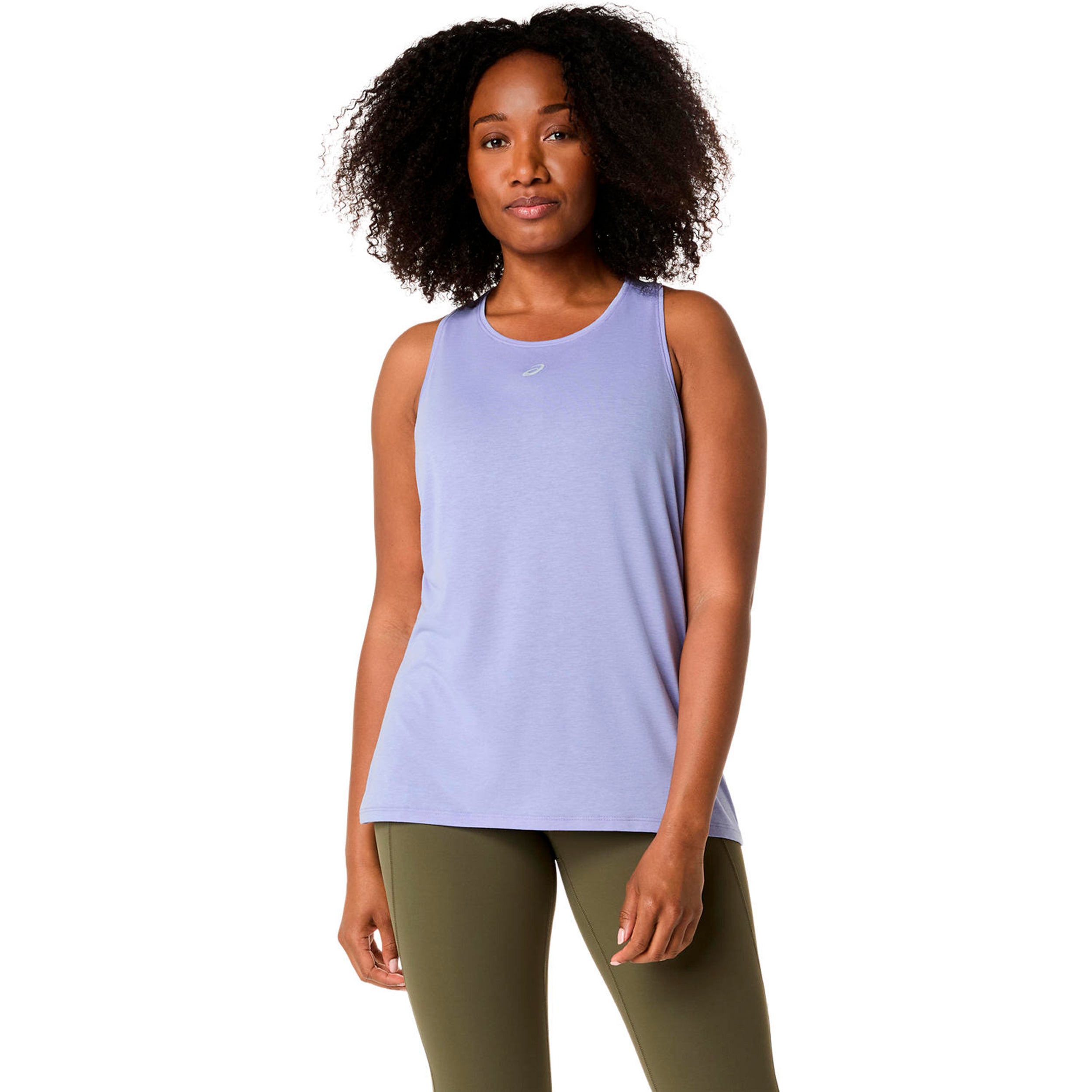 ASICS Nagino Run Adjustable Hardloopshirt Dames-mauve