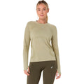 Road Seamless Hardloopshirt Dames-beige, beige