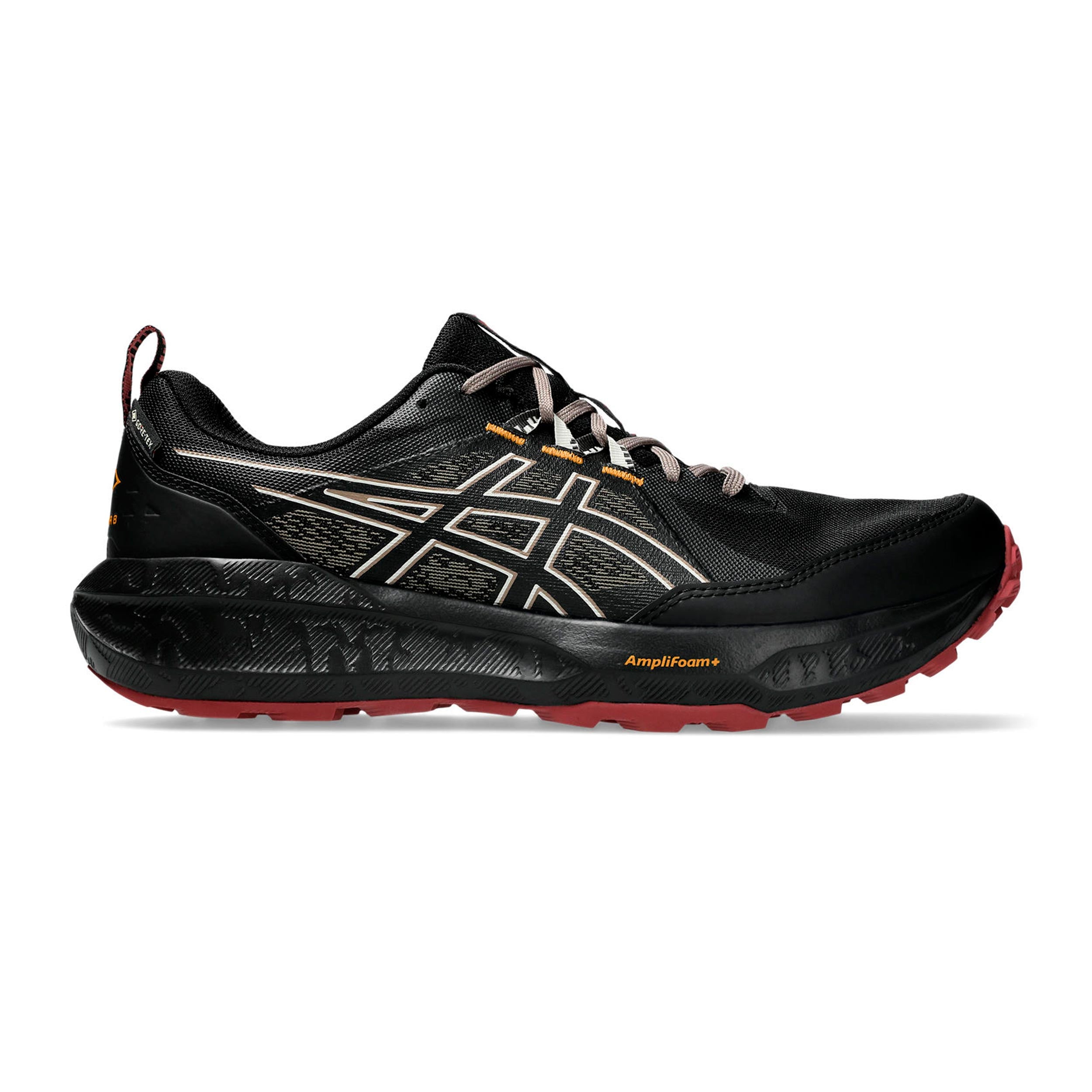 ASICS GEL-SONOMA 8 GTX Trailschoen Heren - zwart, rood