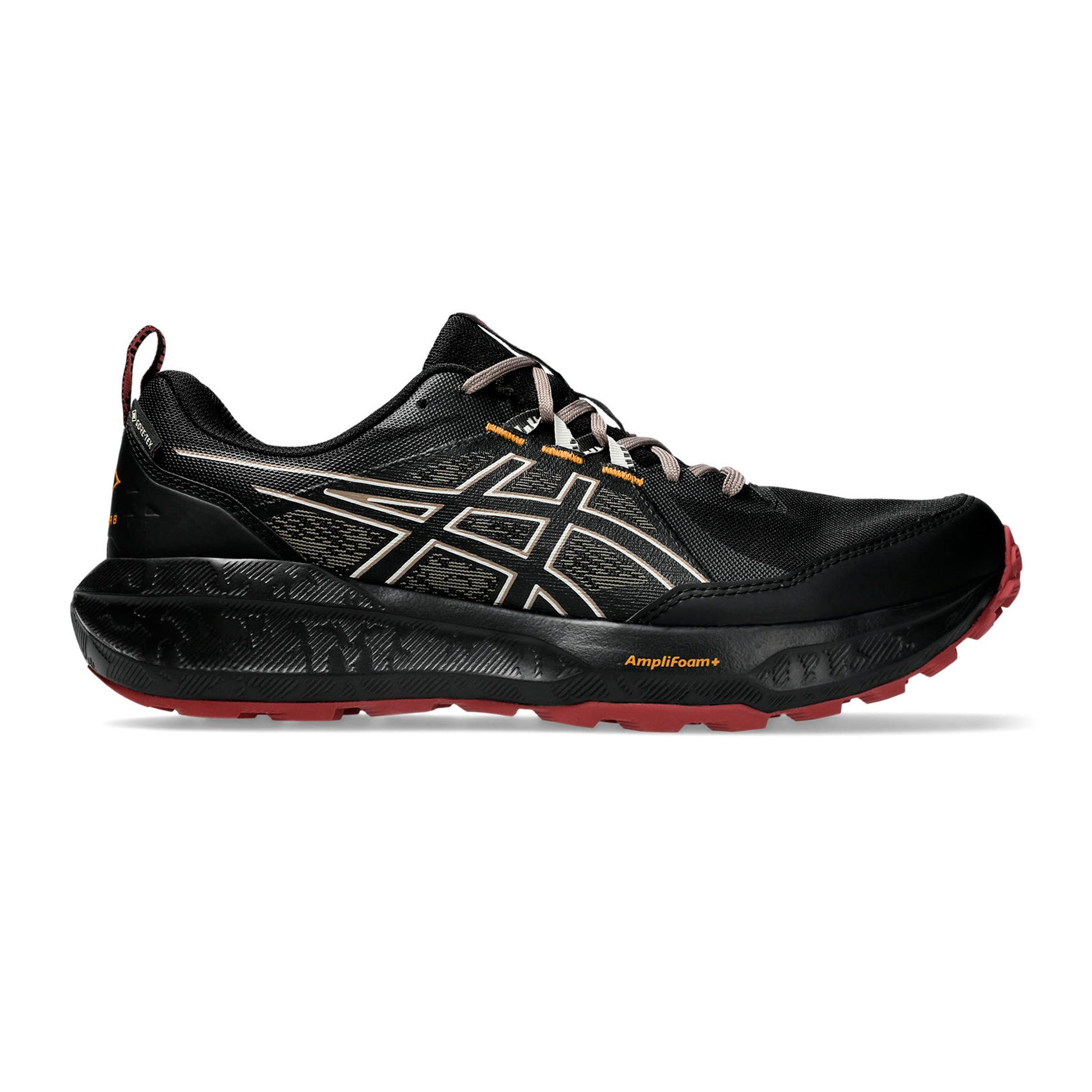 ASICS GEL-SONOMA 8 GTX Trailschoen Heren - zwart, rood