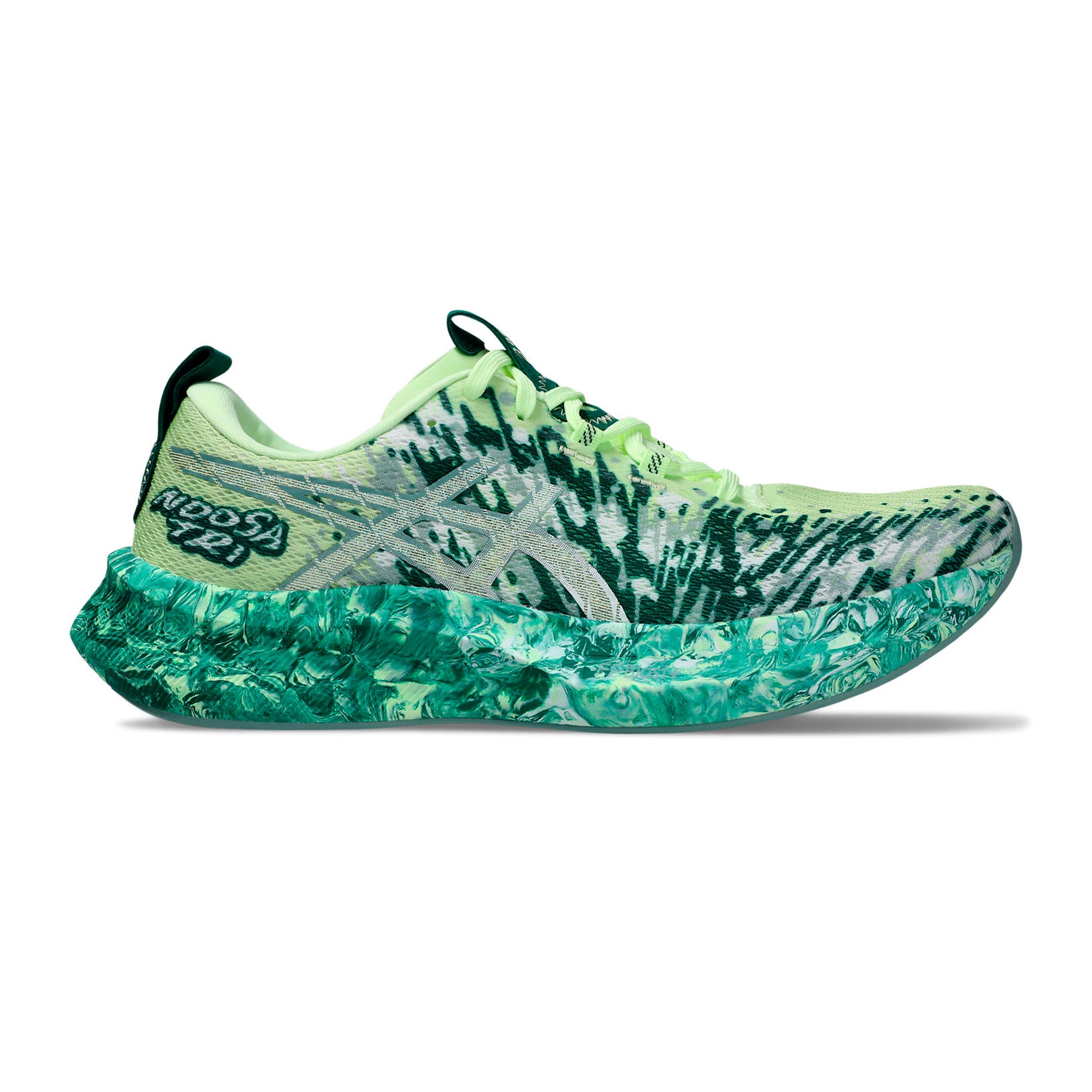 ASICS NOOSA TRI 16 Wedstrijdschoen Heren - neongeel, groen