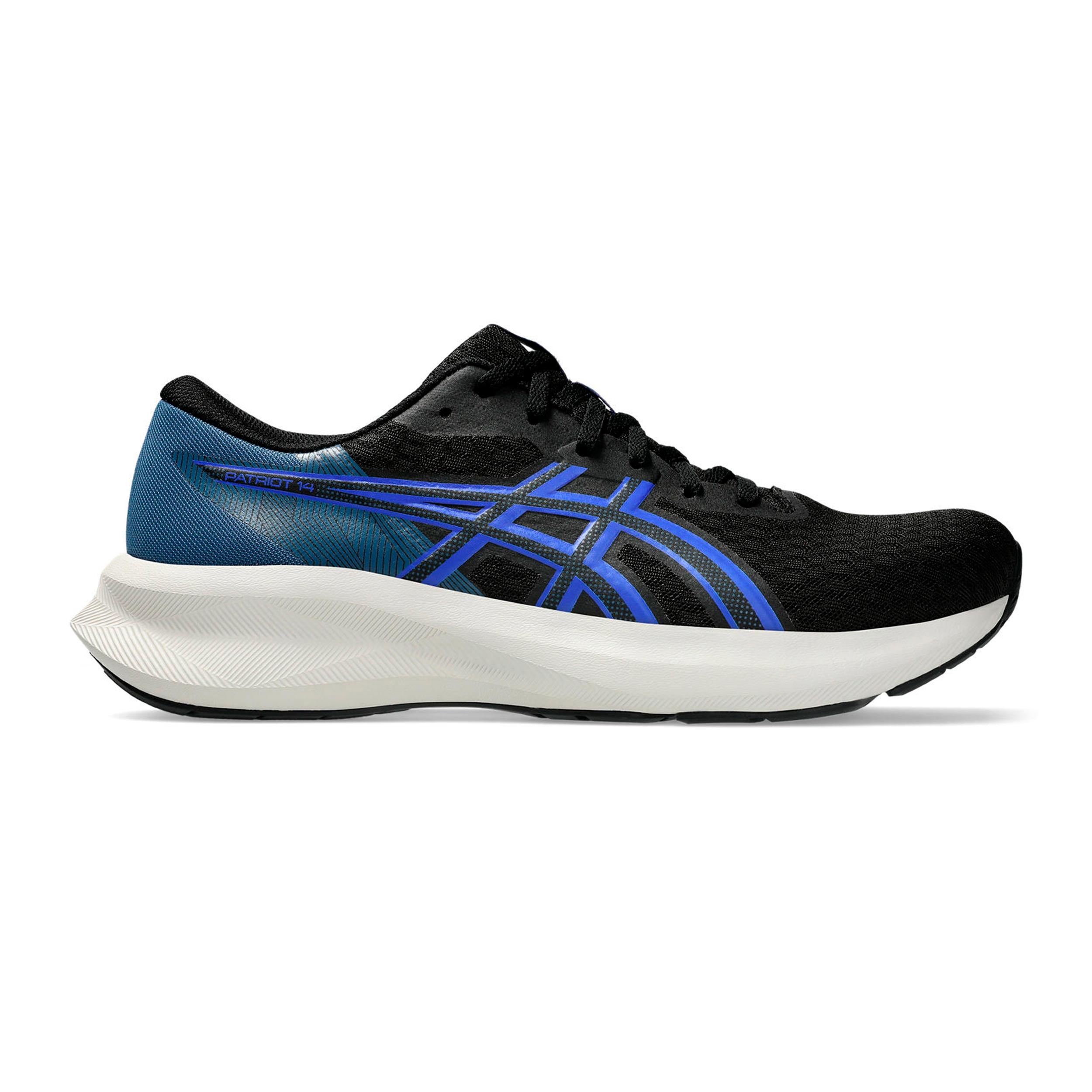 ASICS PATRIOT 14 Neutrale schoen Heren - zwart, blauw