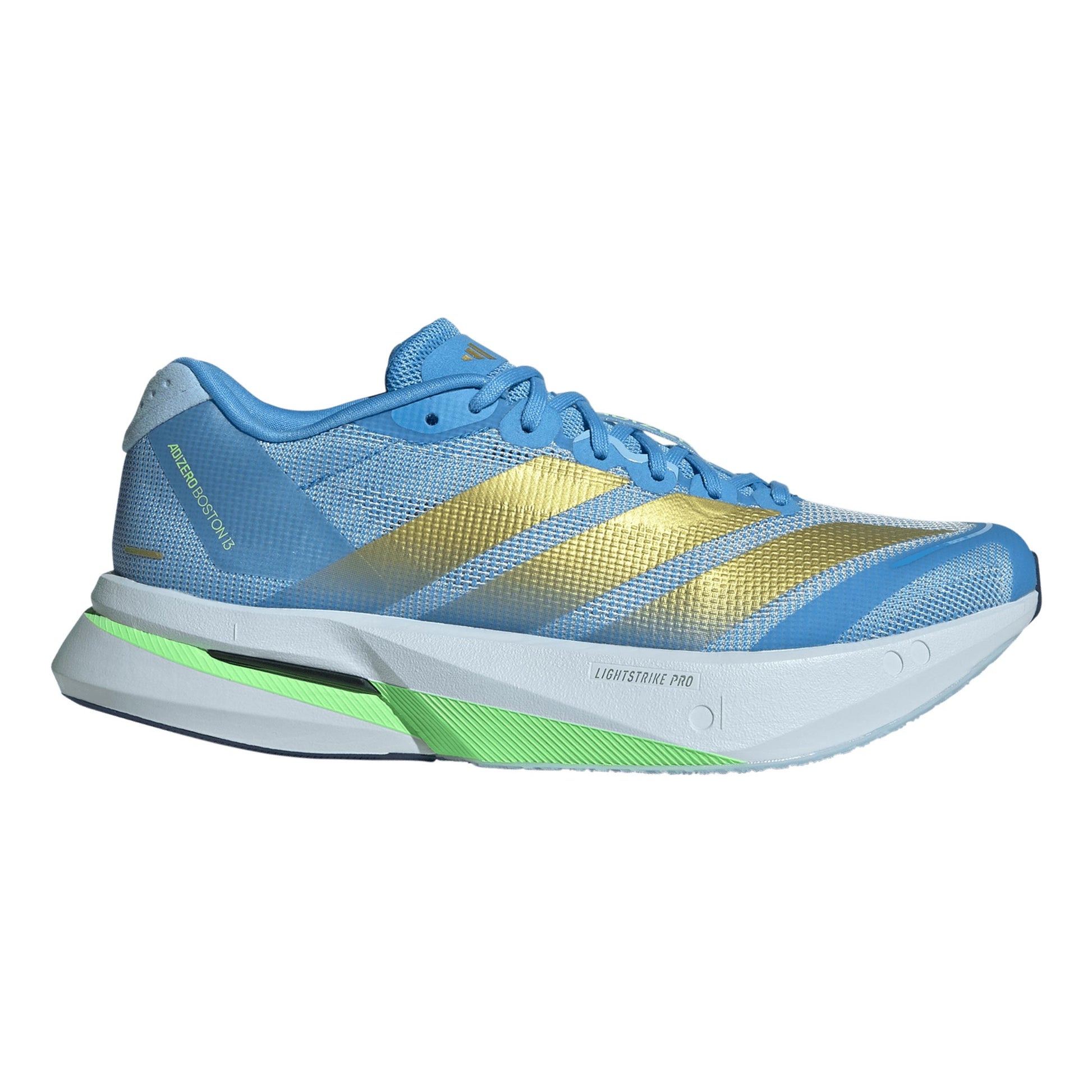 adidas adizero Boston 13 Wedstrijdschoen Dames - blauw, geel