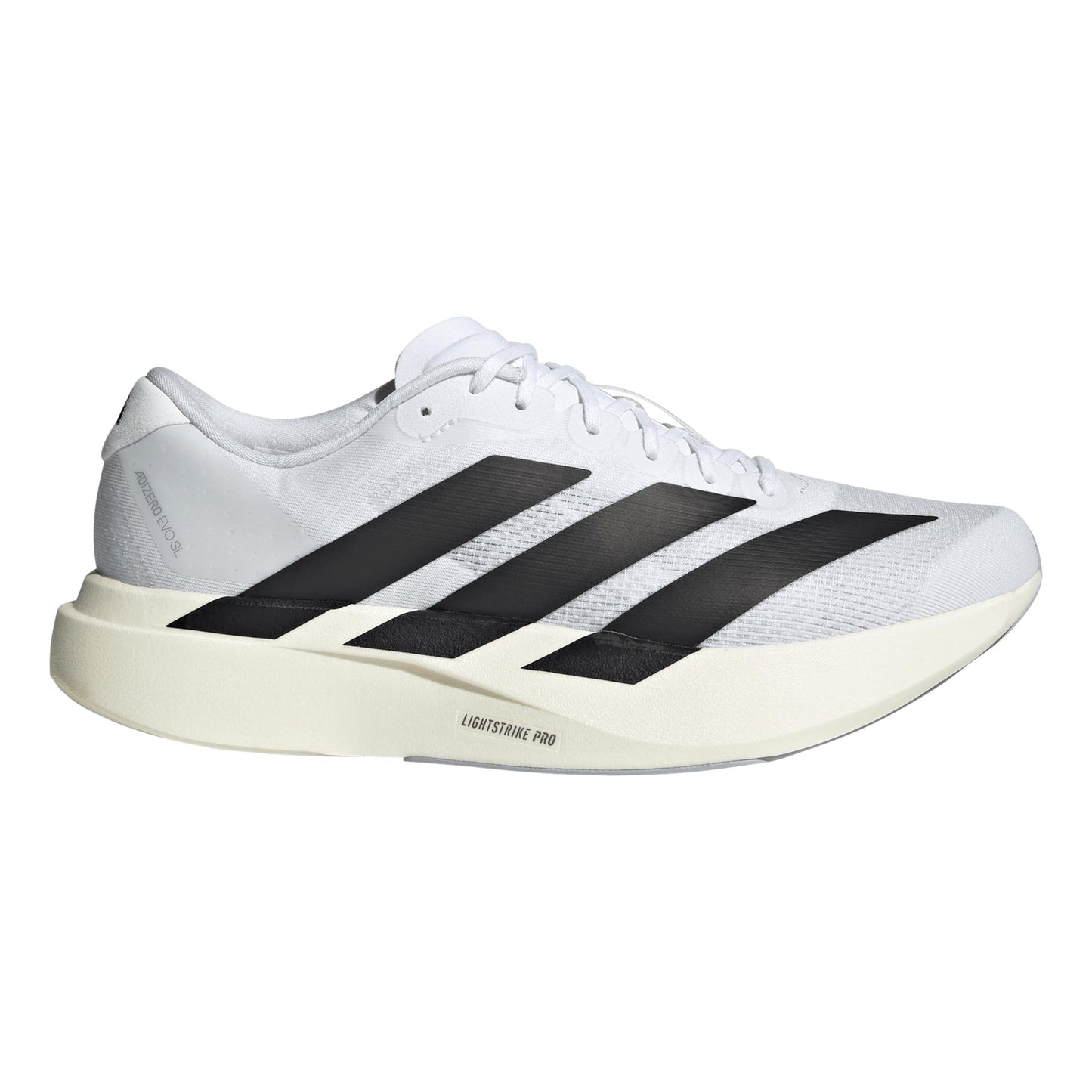 adidas adizero Evo SL Wedstrijdschoen Heren - wit, zwart