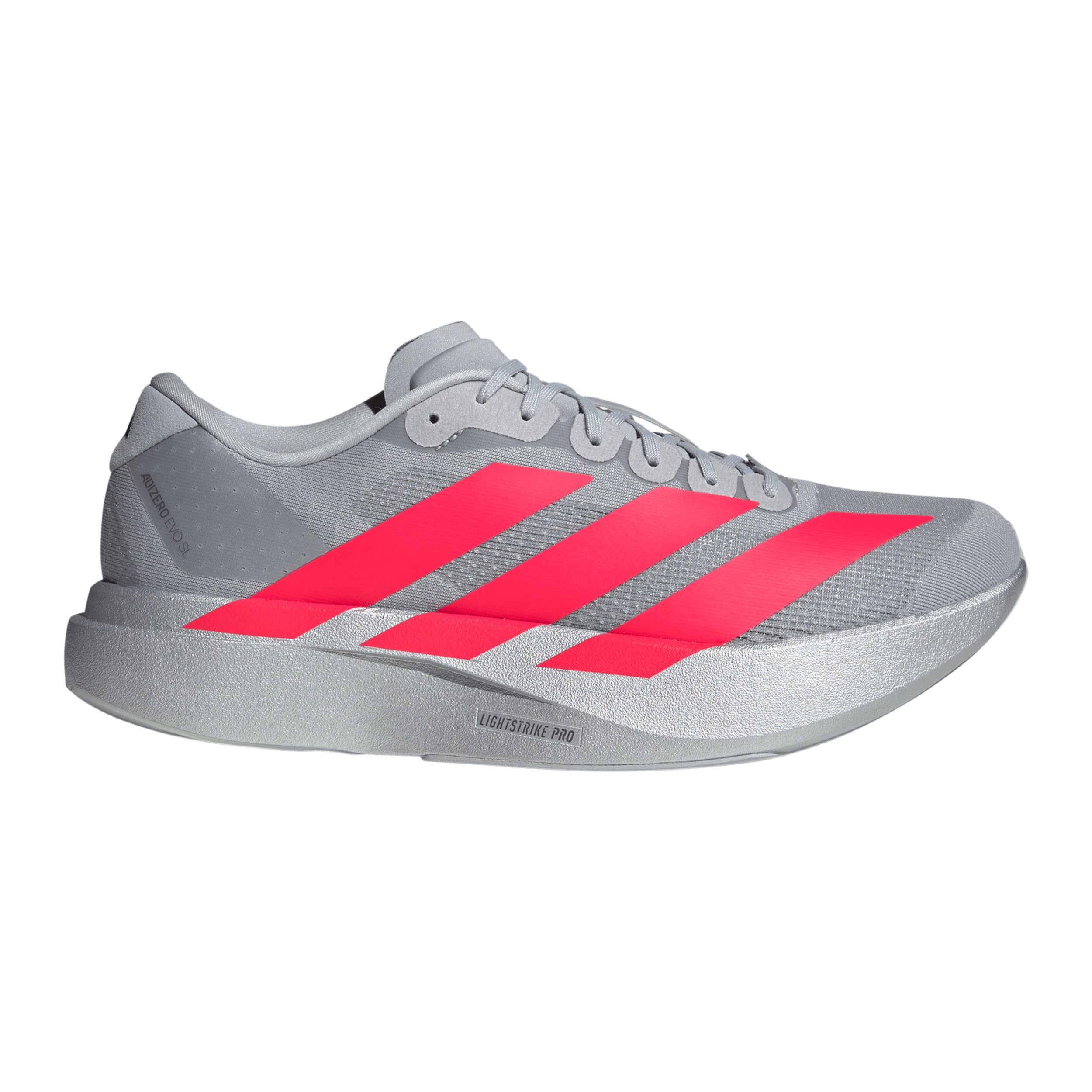 adidas adizero Evo SL Wedstrijdschoen Heren - grijs, rood