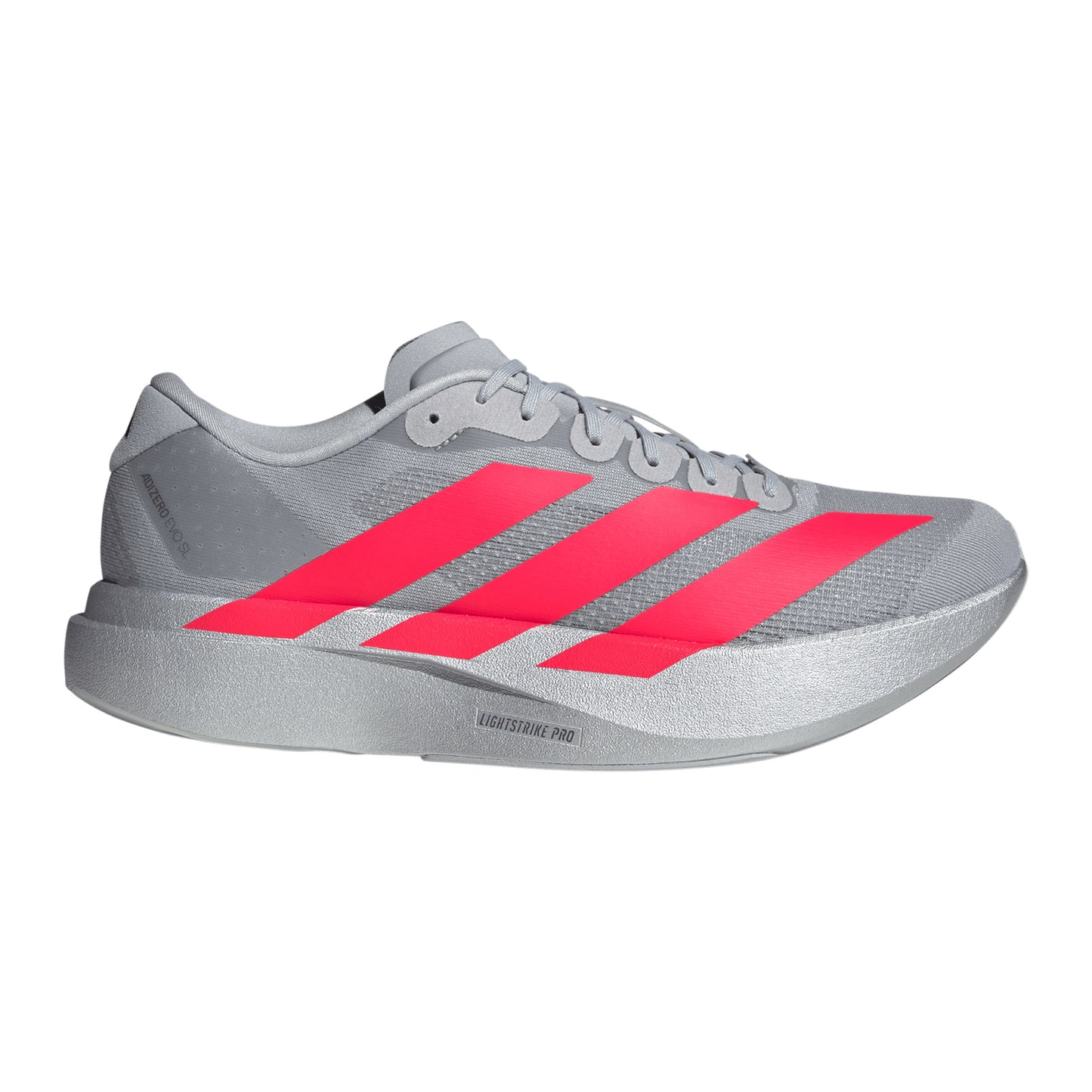 adidas adizero Evo SL Wedstrijdschoen Heren - grijs, rood