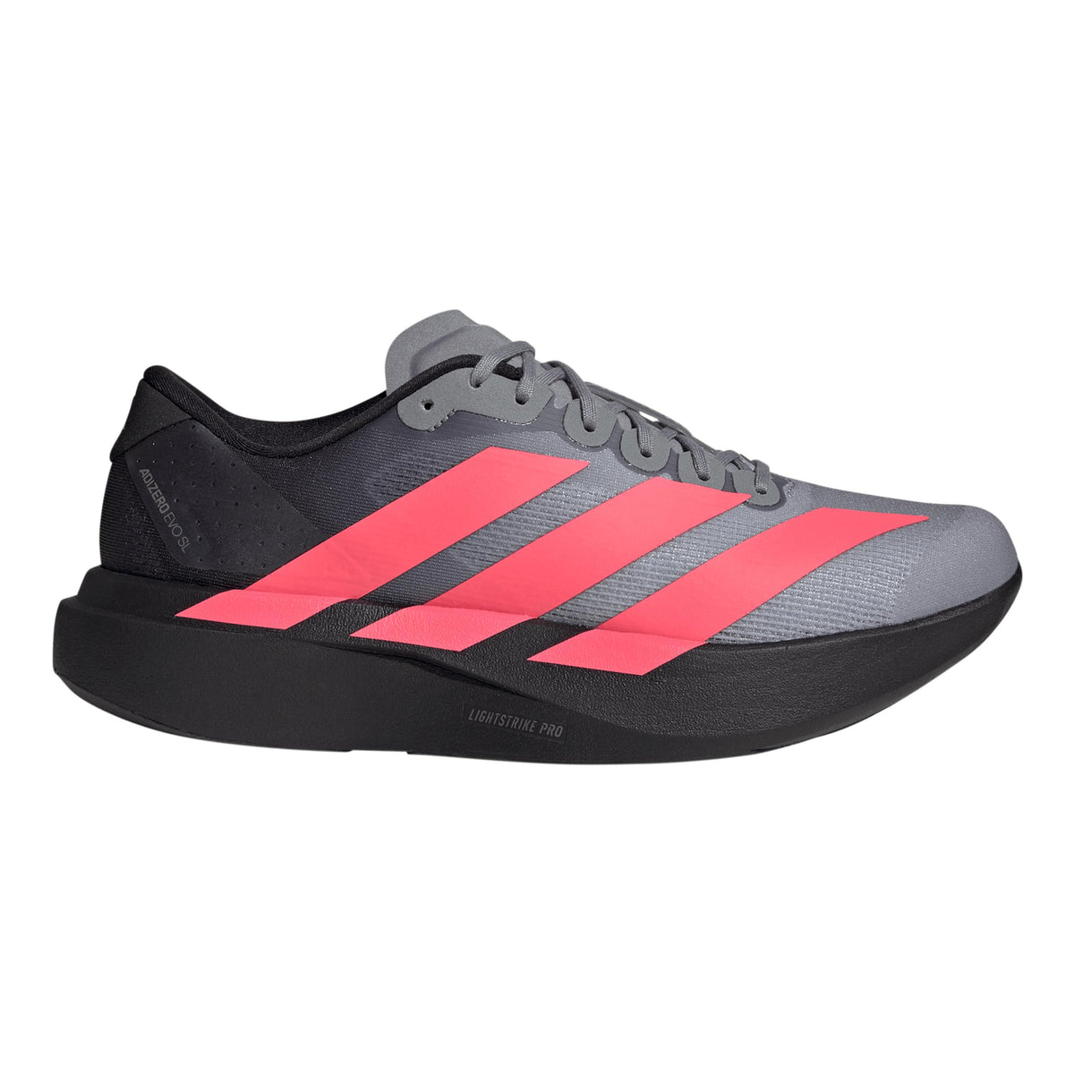 adidas adizero Evo SL Wedstrijdschoen Heren - donkergrijs, rood