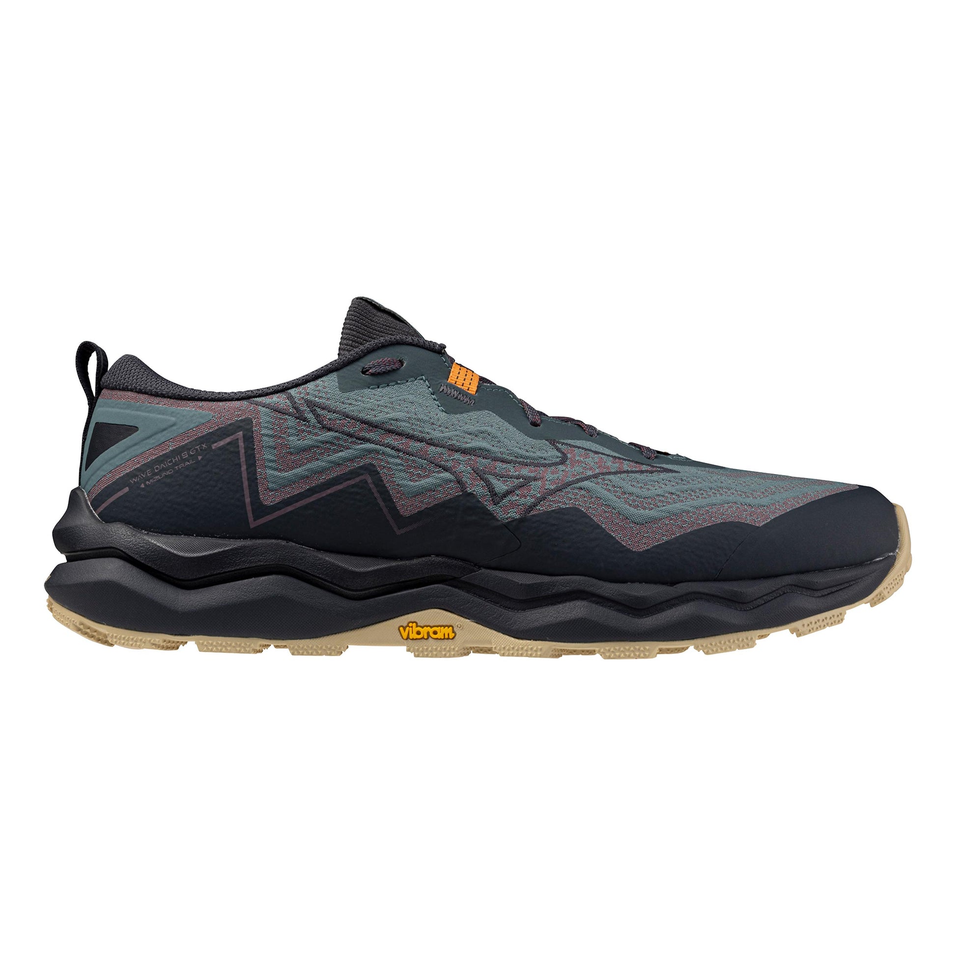 Mizuno Wave Daichi 9 GTX                   Trailschoen Heren-blauw, zwart