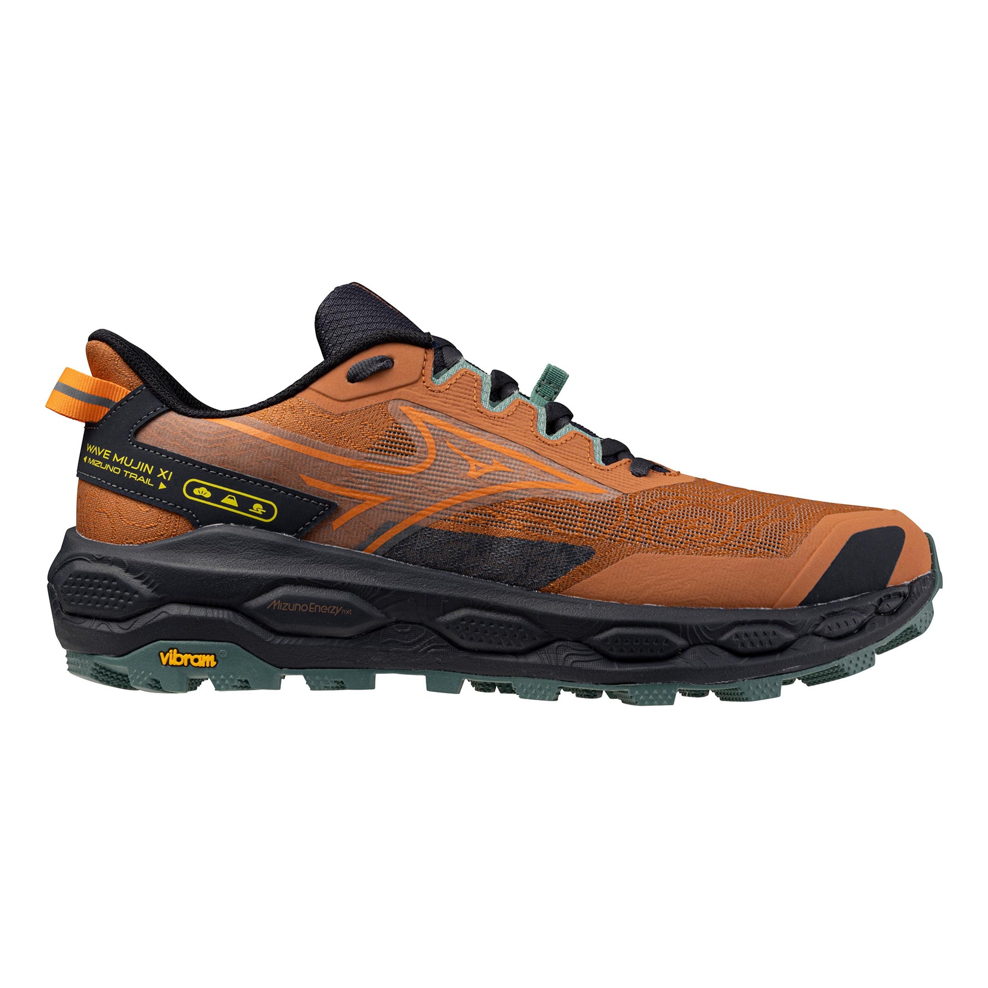 Mizuno Wave Mujin 11                       Trailschoen Heren-rood, oranje
