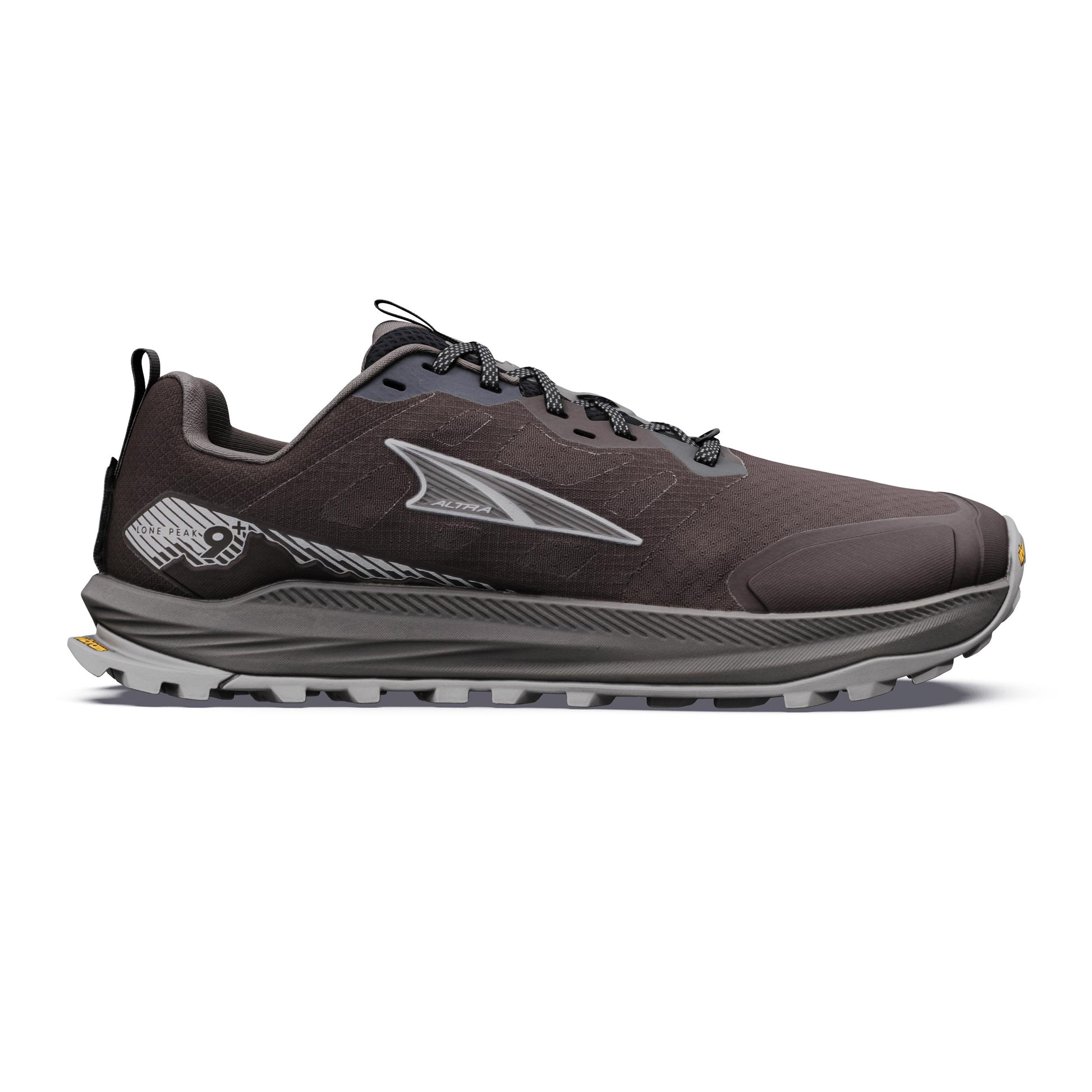 Altra Lone Peak 9+ Trailschoen Heren - zwart, grijs