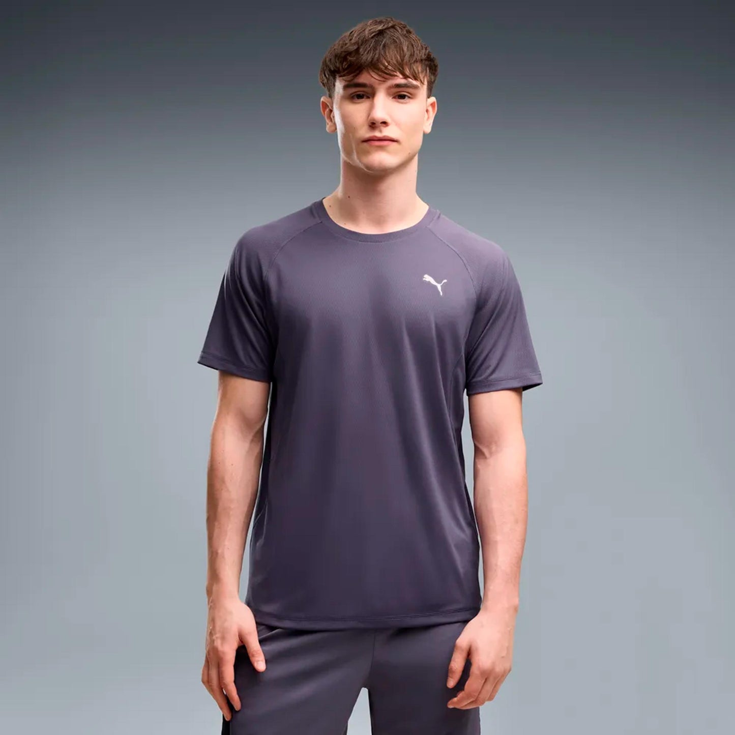 Puma Velocity  Hardloopshirt Heren - grijs