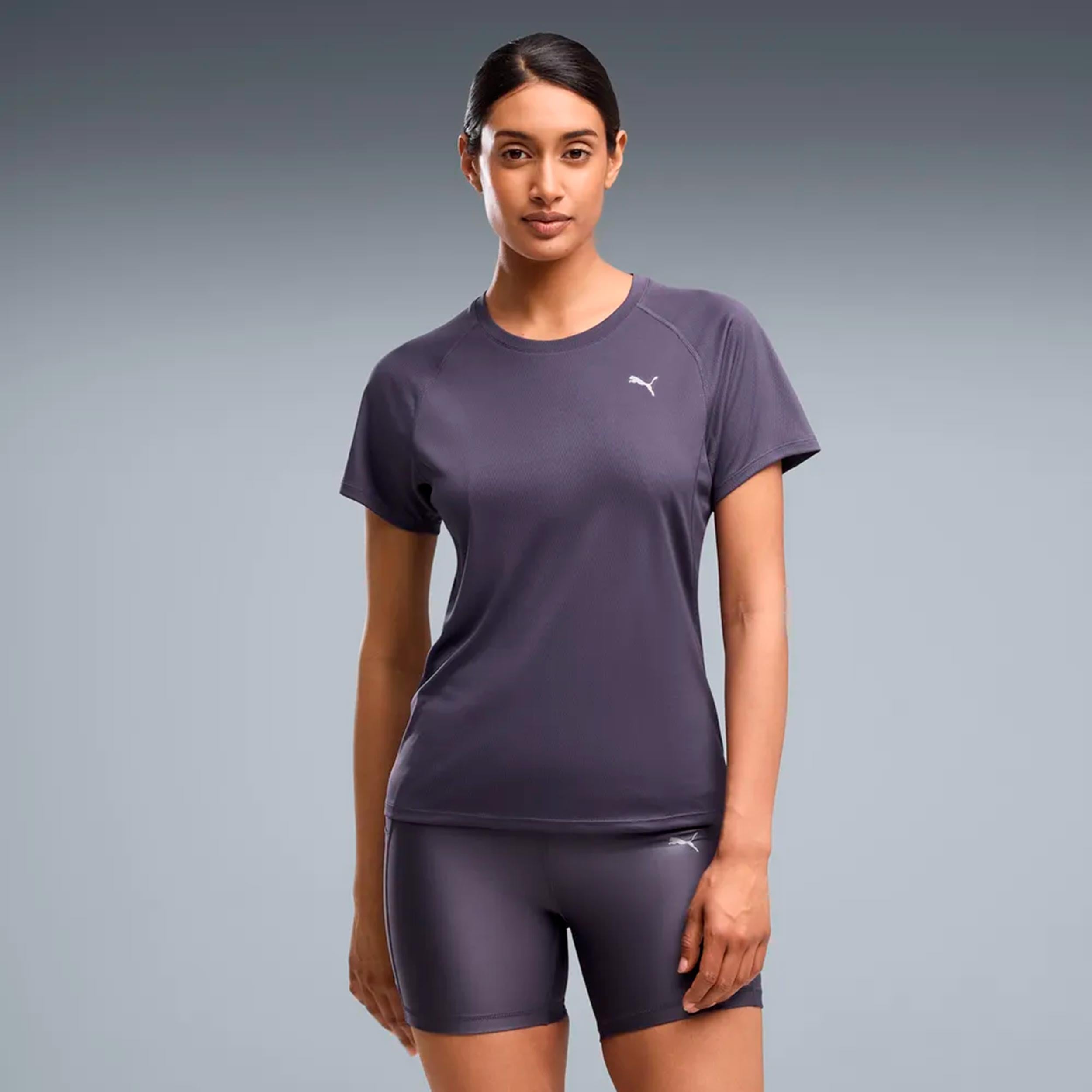 Puma Velocity  Hardloopshirt Dames - grijs