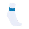 RU Compression Stabilizing Compressie-sokken Heren - wit, petrolblauw