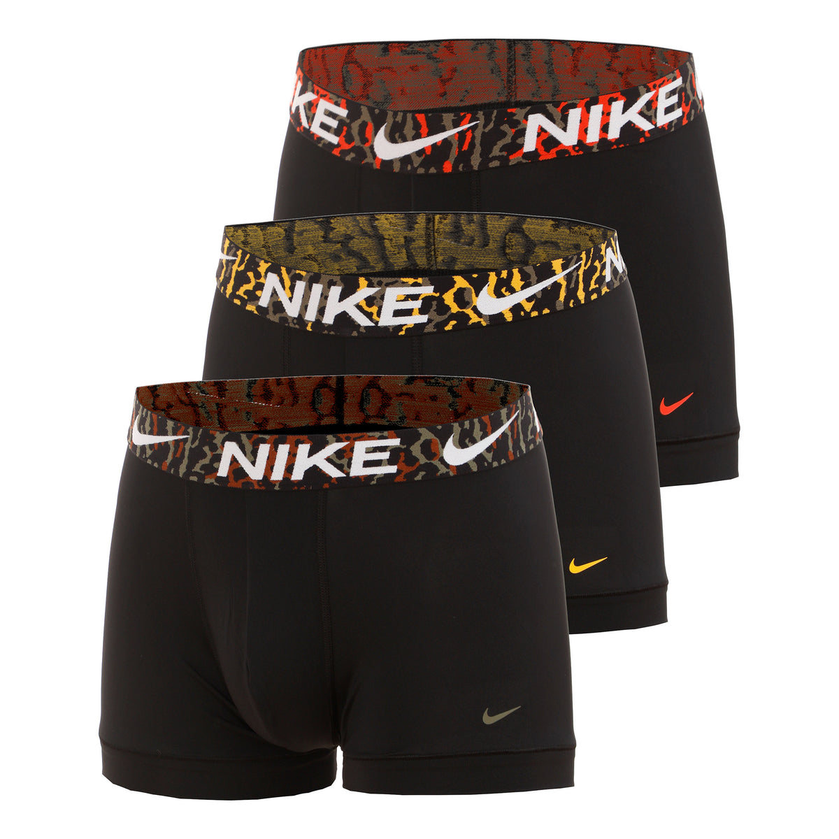 Nike Dri-Fit Essential Micro Trunk Boxershort Verpakking 3 stuks Heren - zwart