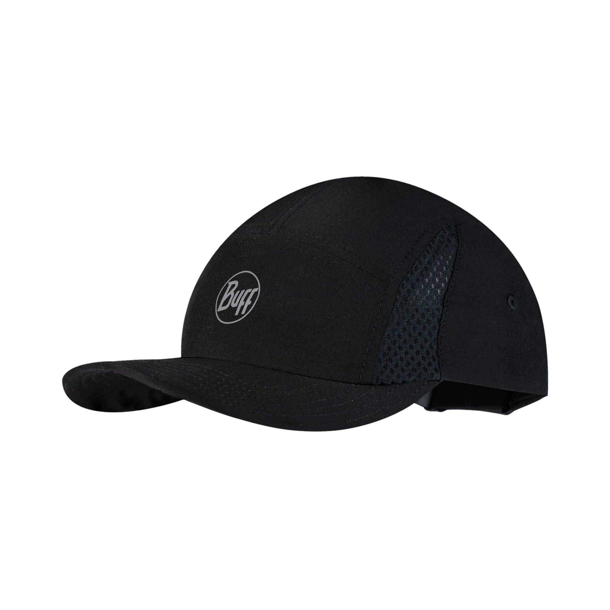 Buff 5 Panel Go Cap Unisex-zwart