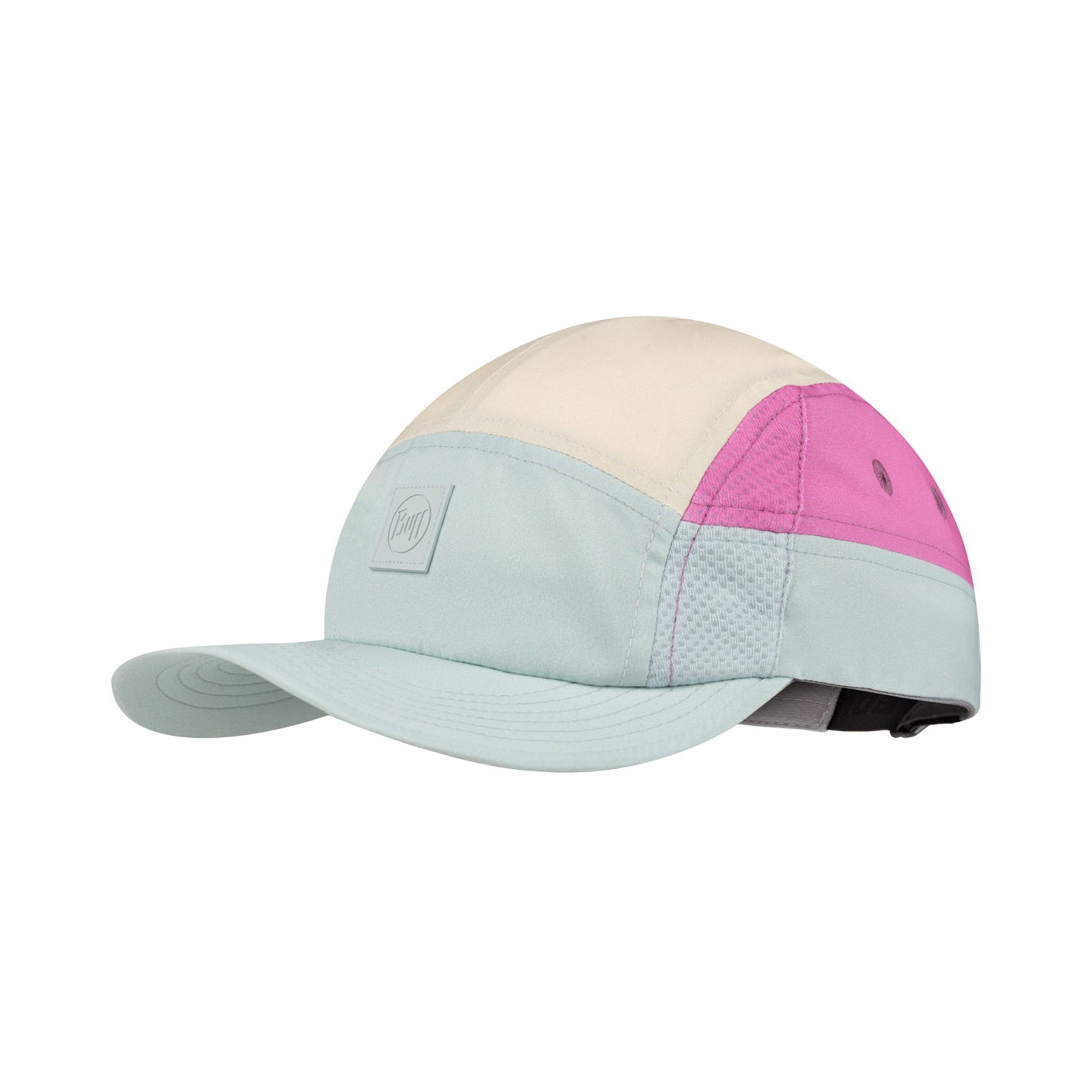 Buff 5 Panel Go Cap Unisex-groen, veelkleurig