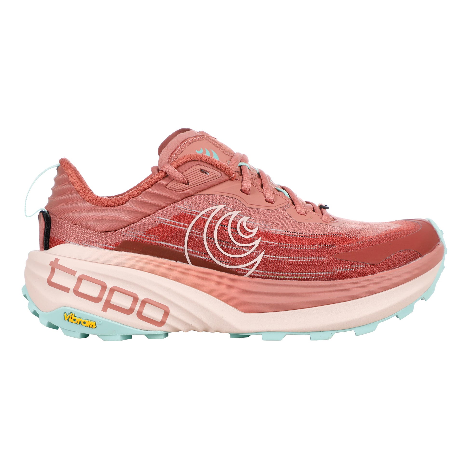 TOPO ATHLETIC Vista Trailschoen Dames - oud roze, turkoois