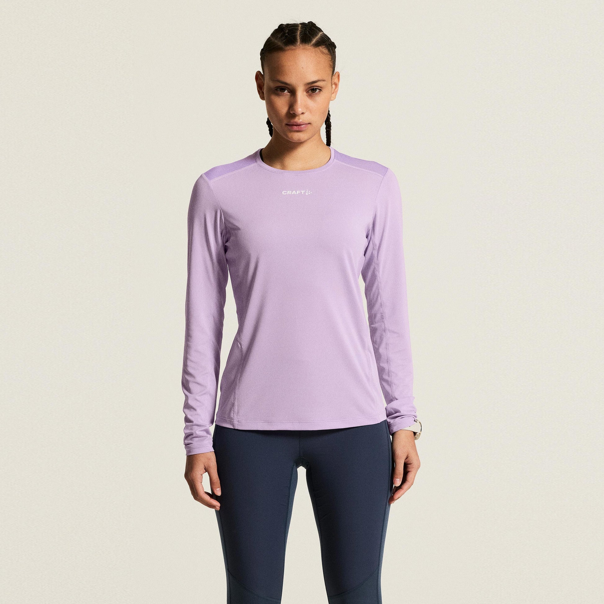 Craft ADV Essence Hardloopshirt Dames - lila, lila