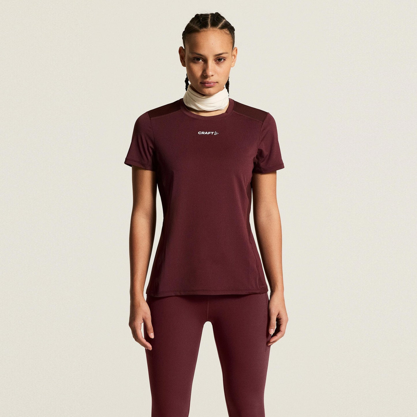 Craft ADV Essence Hardloopshirt Dames - rood